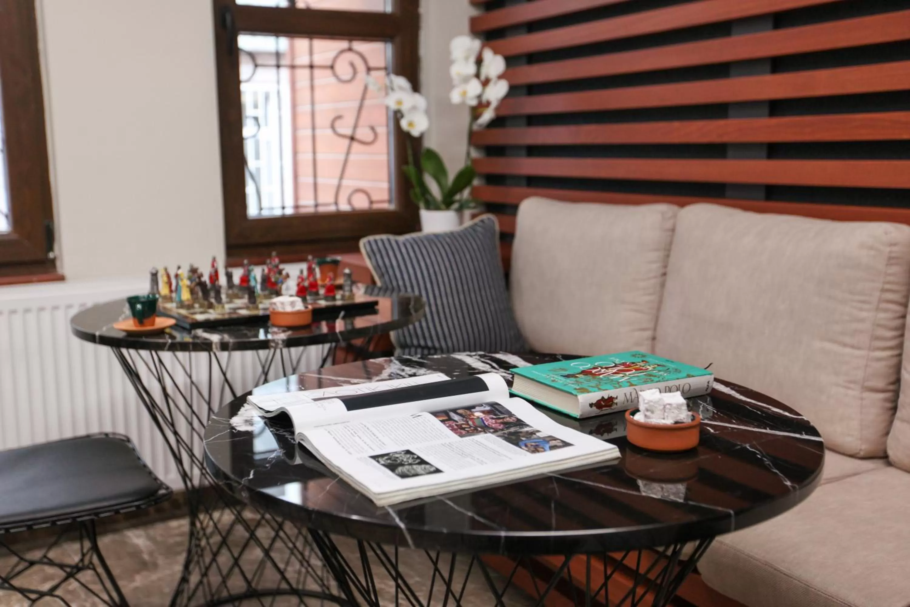 Seating area in Xenia Hotel Istanbul