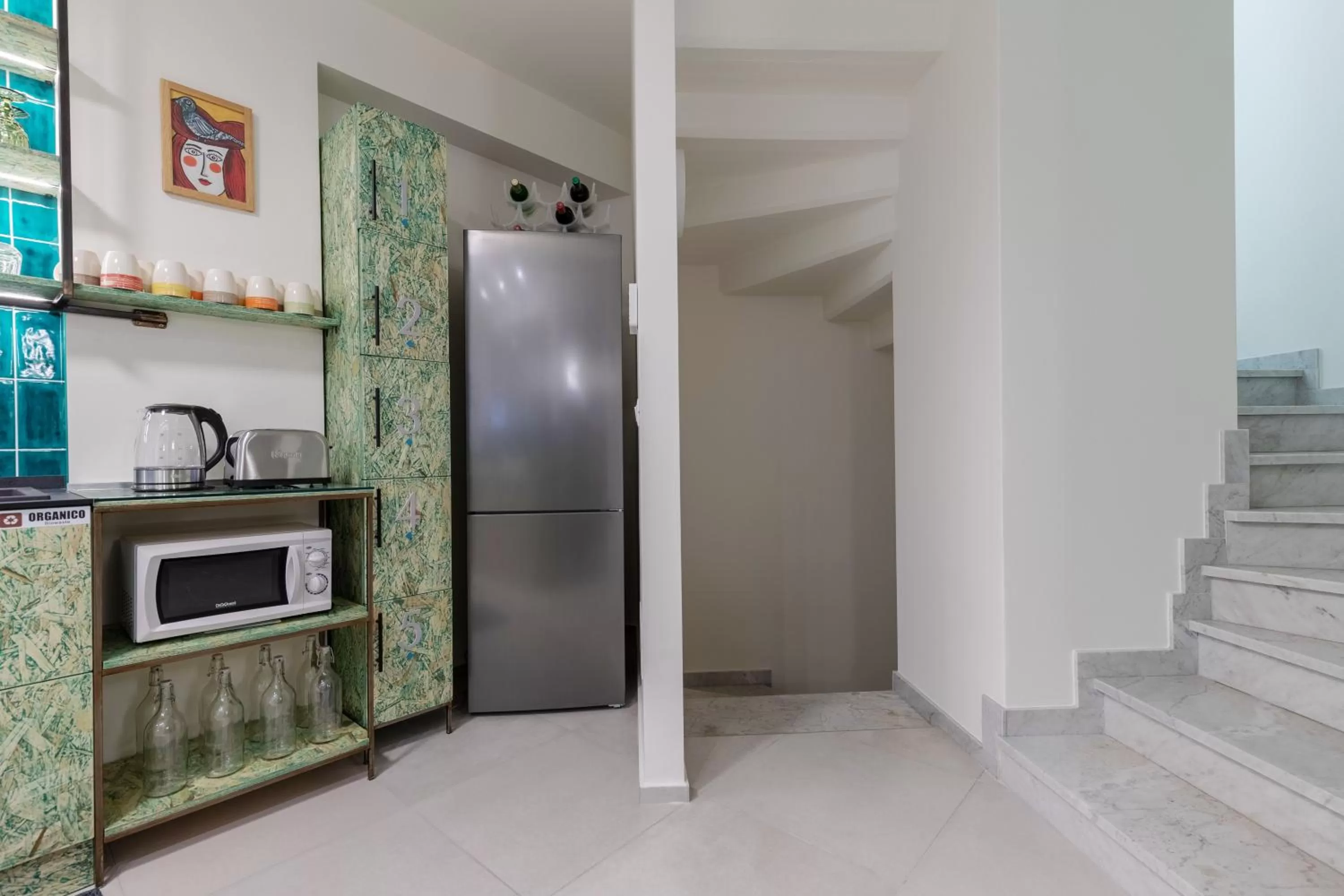 Communal kitchen in Taormina Town - Guesthouse Sicily