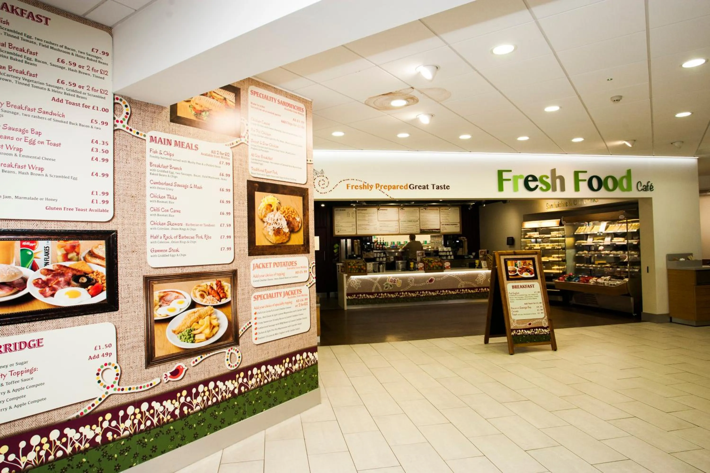 Restaurant/places to eat in Days Inn Taunton