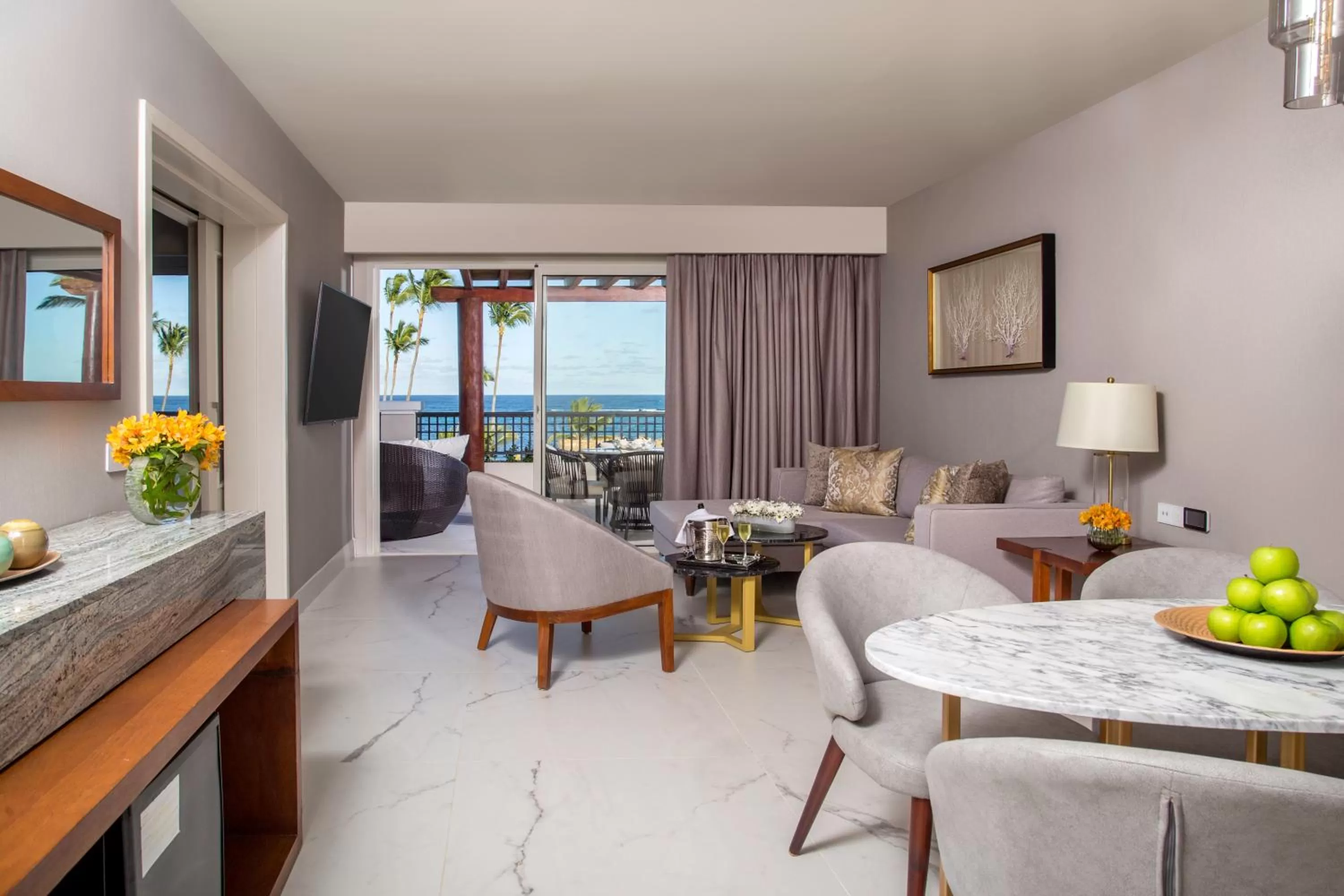 Living room in Secrets Royal Beach Punta Cana - Adults Only - All Inclusive