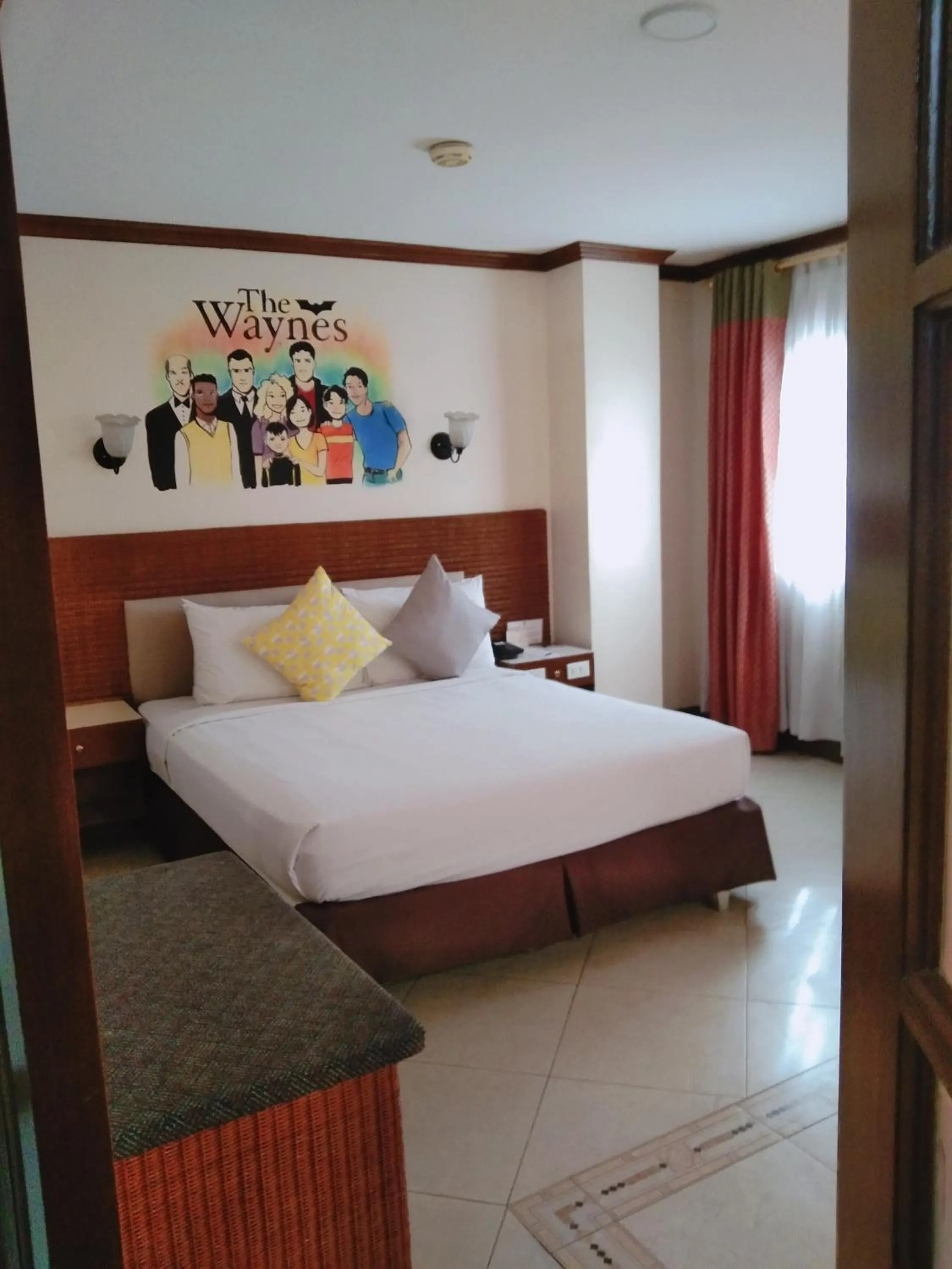 Bed in The Golden Pine Hotel