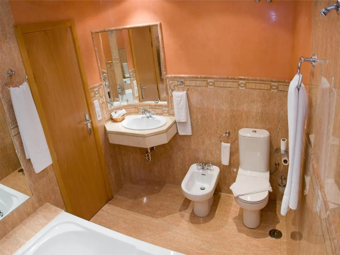 Bathroom in Hotel los Girasoles