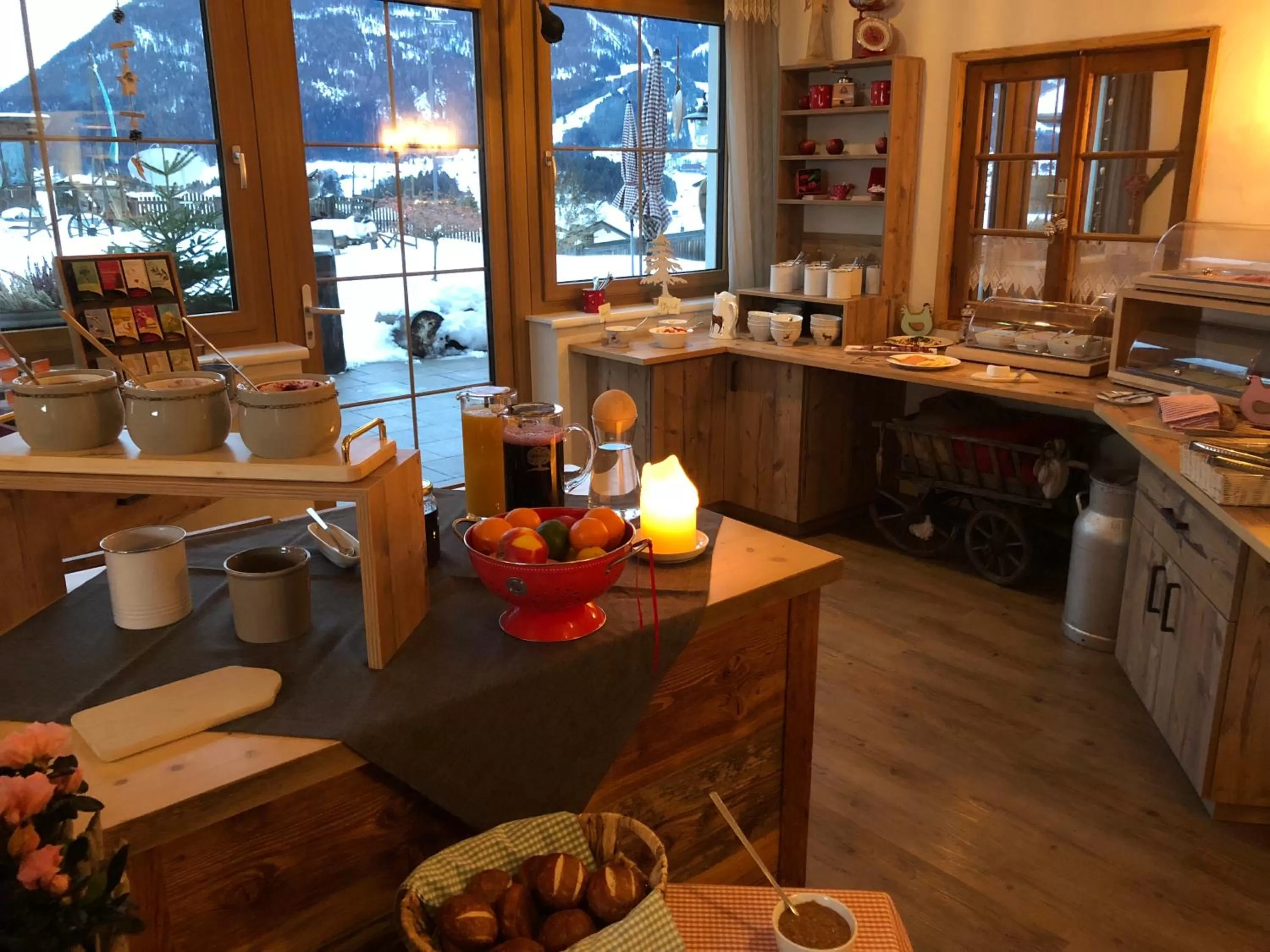 Food and drinks in Hotel zum Urviech -Erwachsenenhotel-