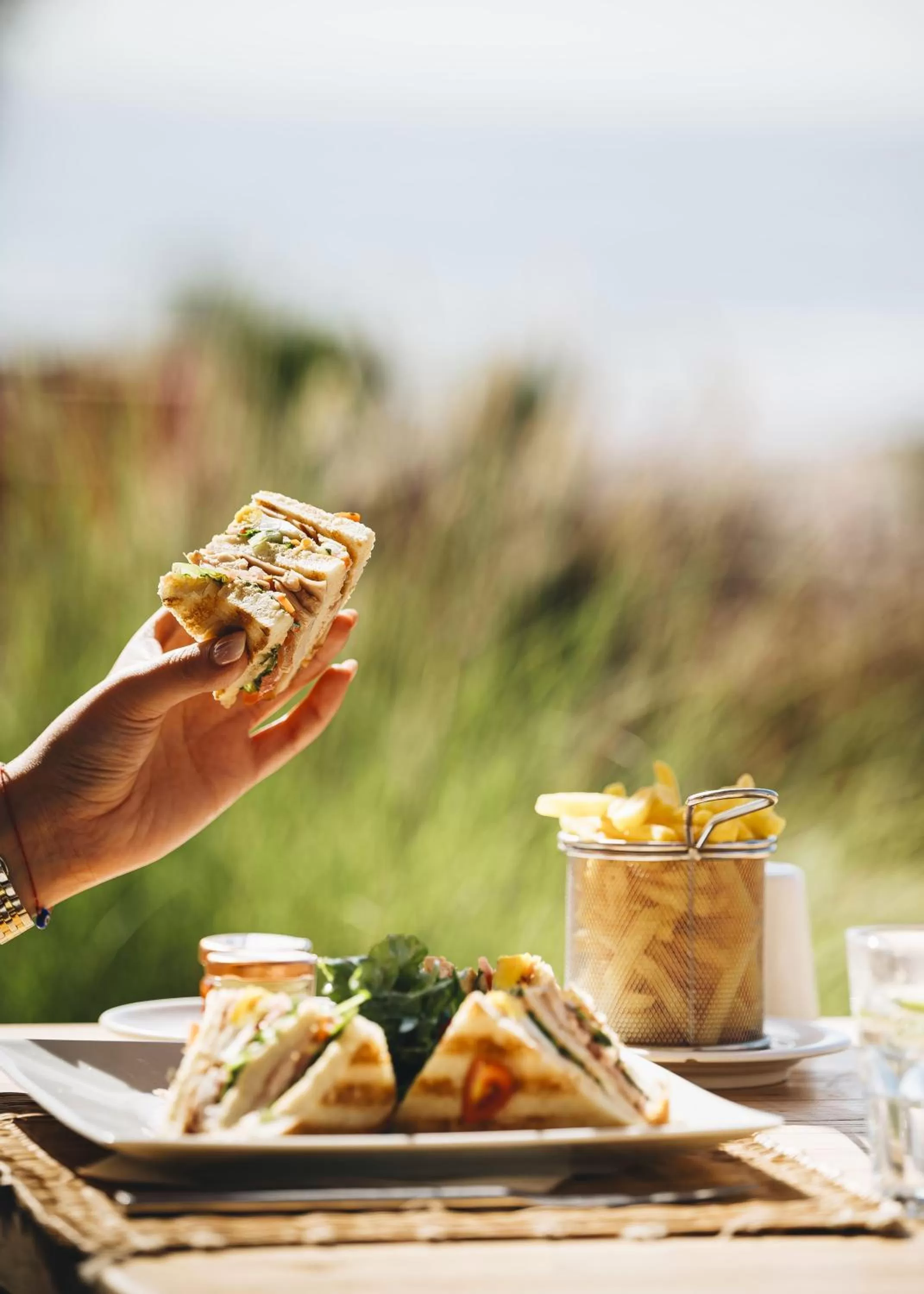 Balcony/Terrace in Paradis Plage Surf Yoga & Spa