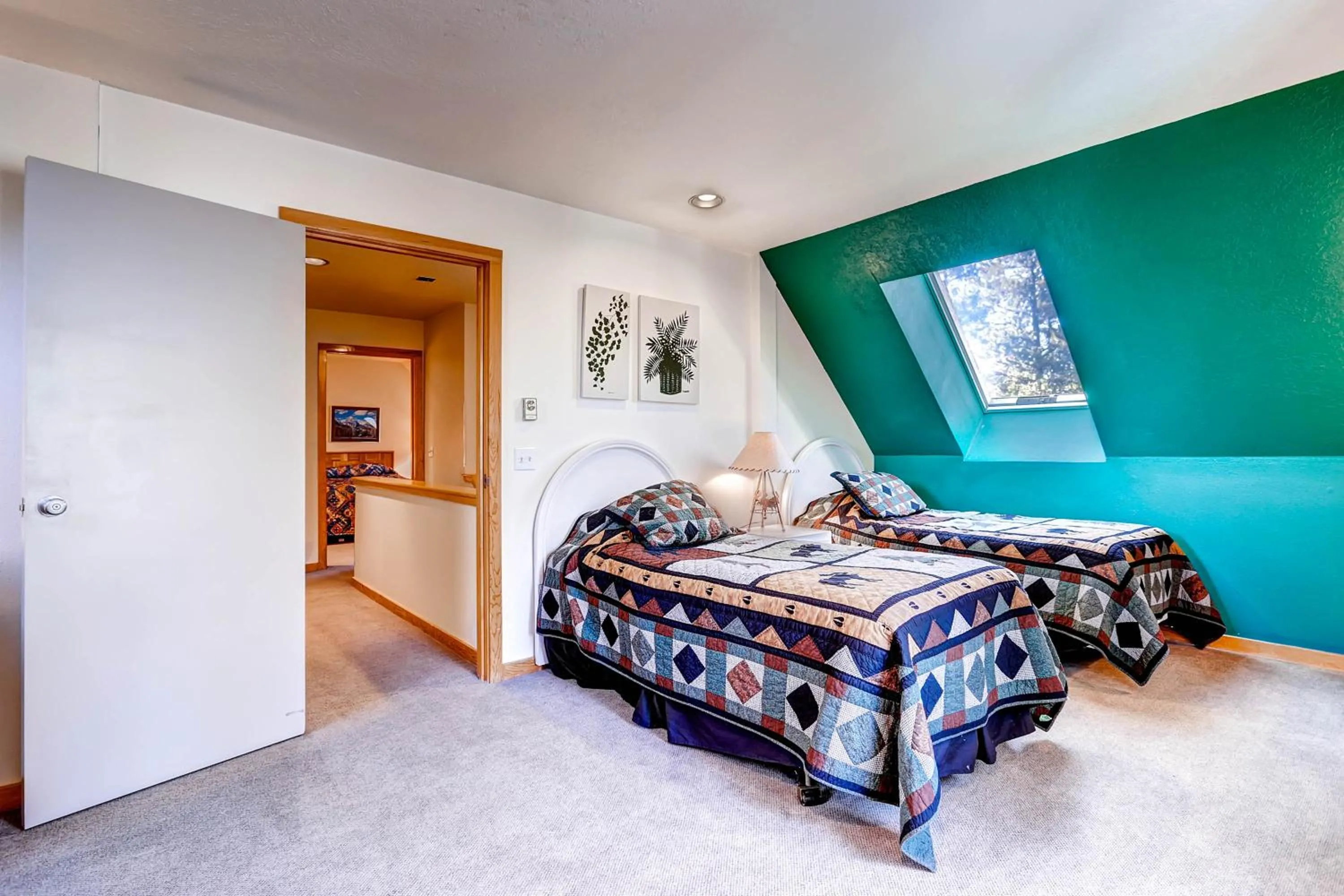 Bed in Evergreen Condominiums by Keystone Resort