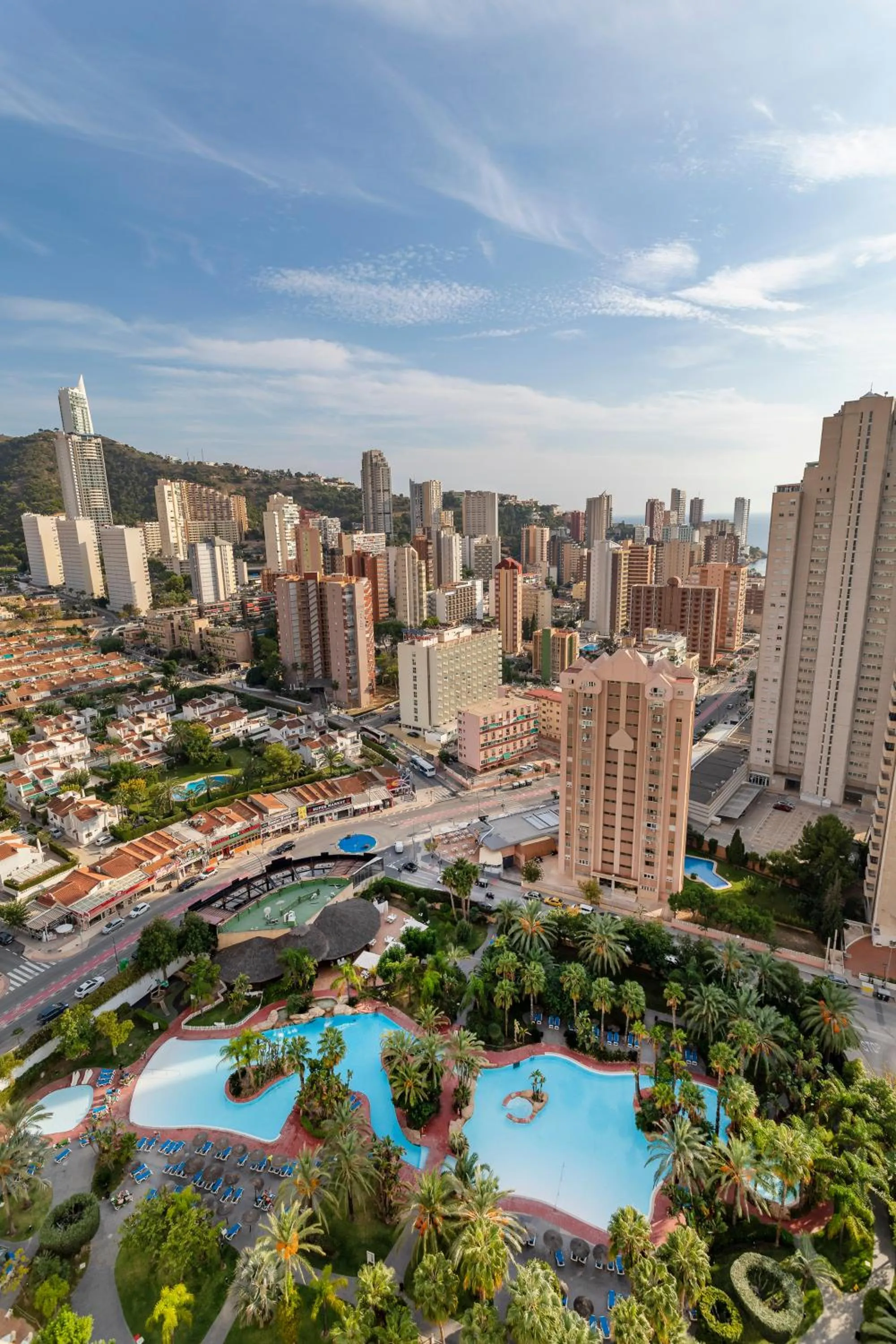Bird's eye view in Melia Benidorm