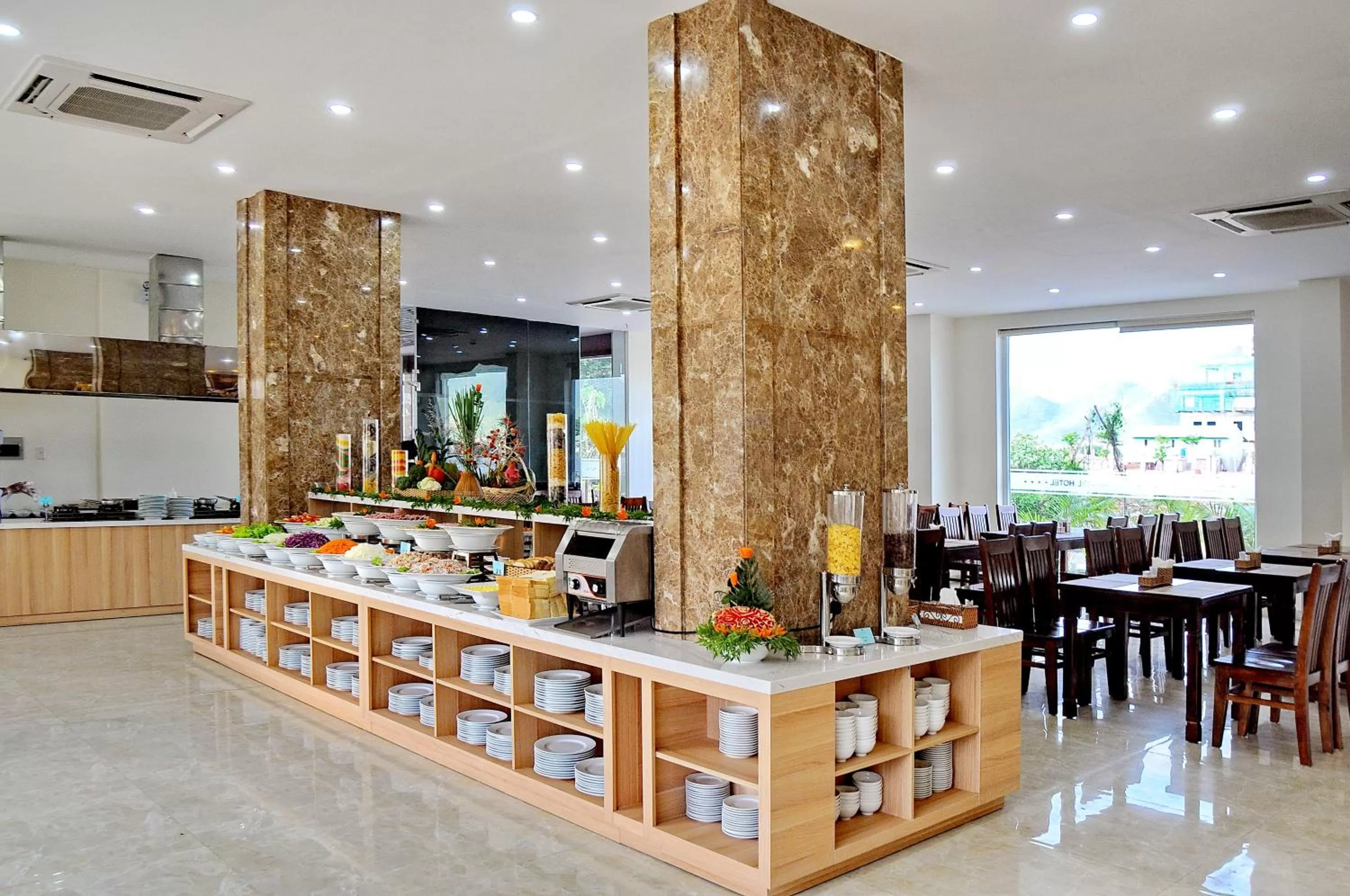 Breakfast in Rigel Hotel