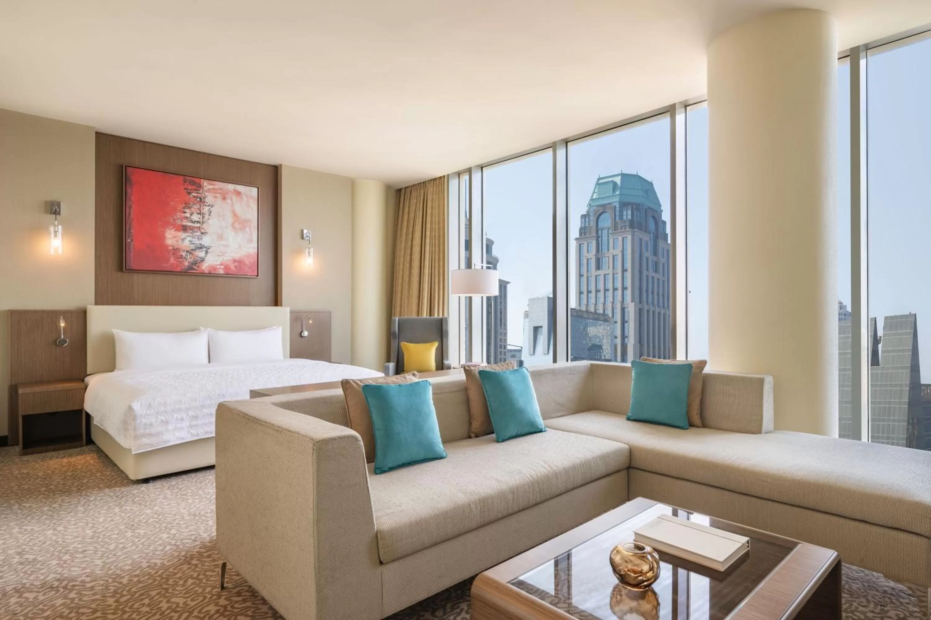 Bedroom in Le Meridien City Center Doha