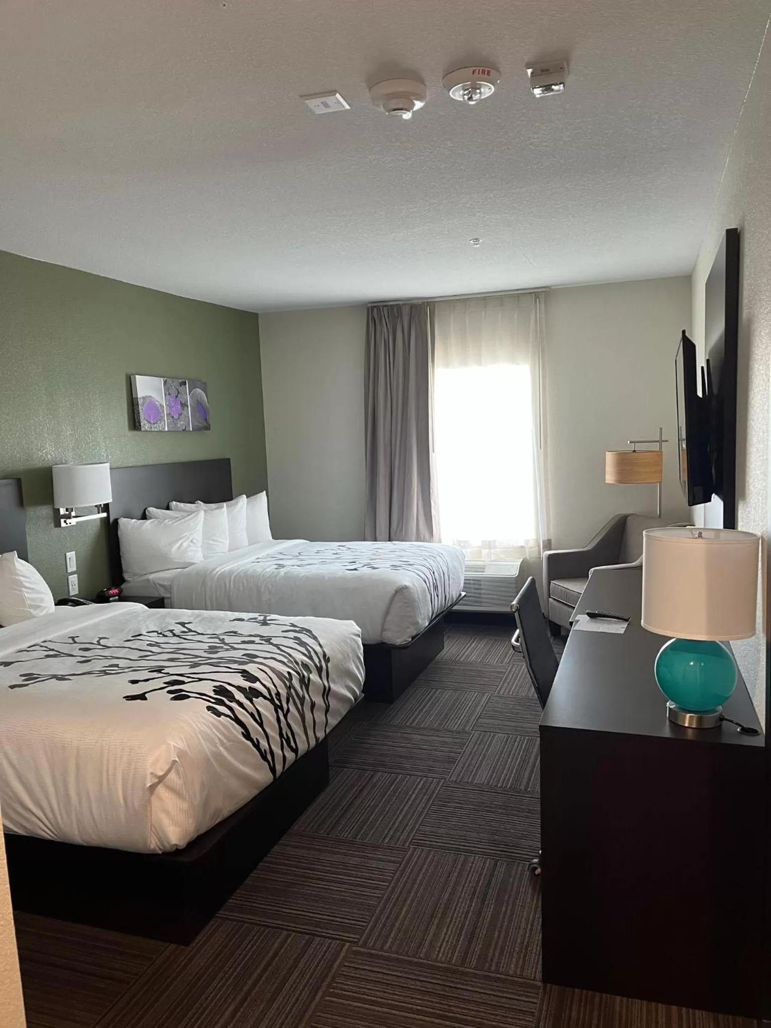 Bed in Sleep Inn Dallas Northwest - Irving