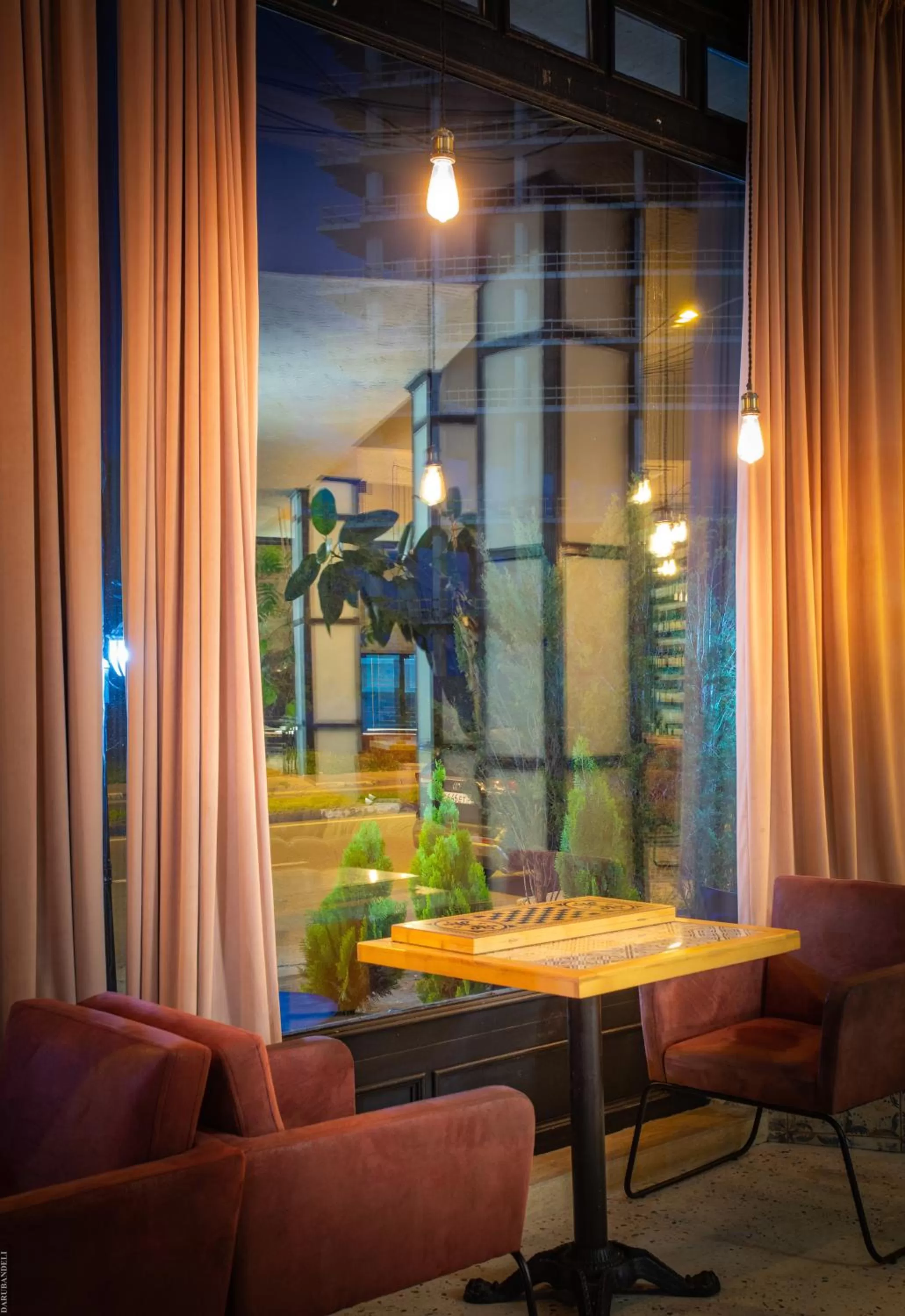 Seating area in Boulevardside