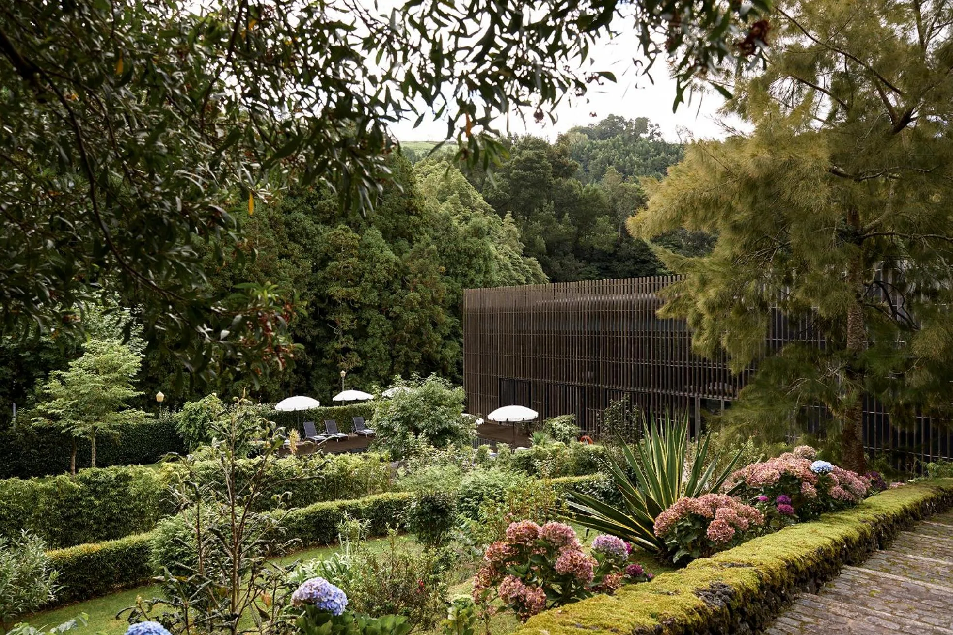 Garden, Property Building in Furnas Boutique Hotel - Thermal & Spa