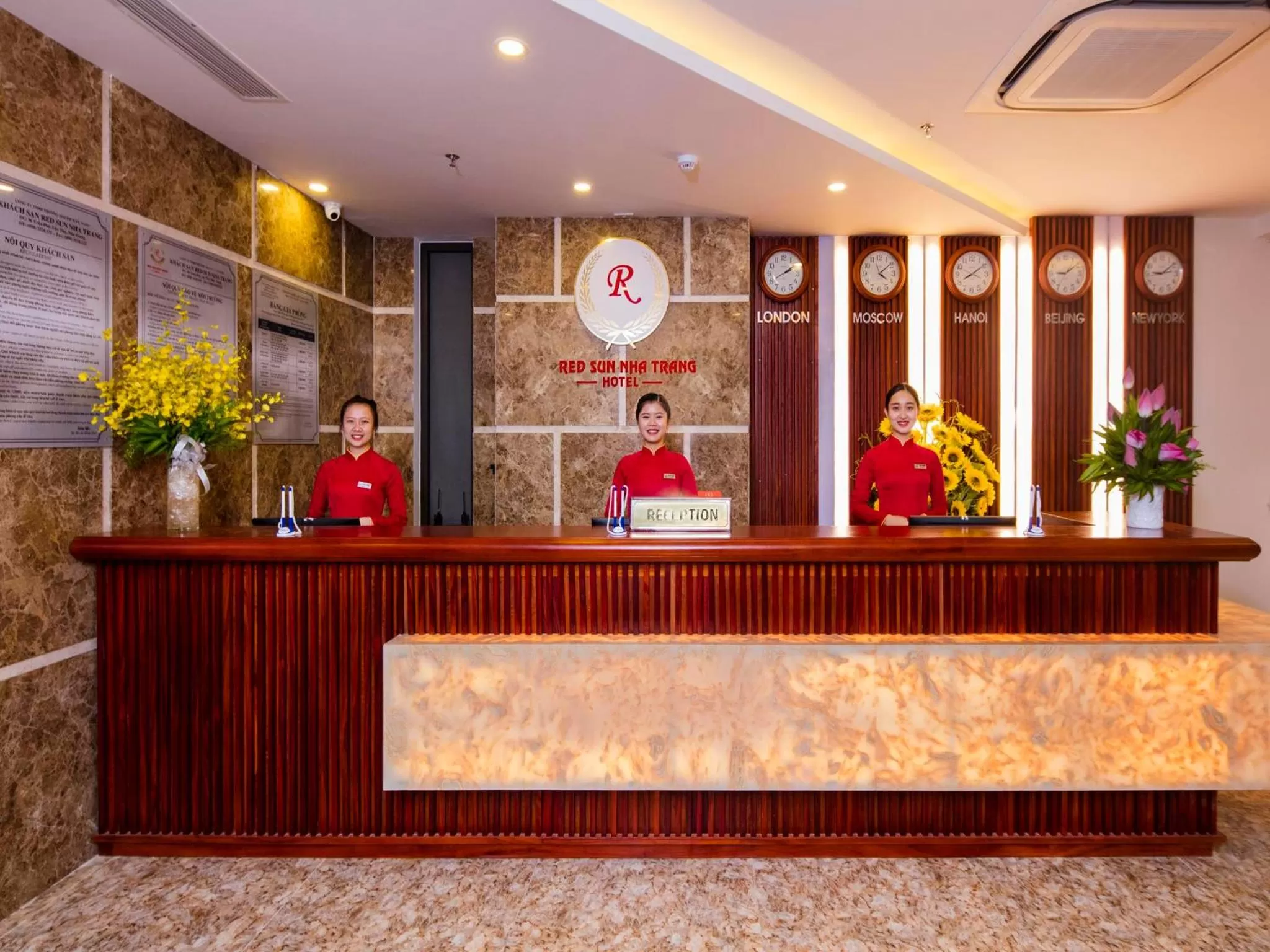 Property building in Red Sun Nha Trang Hotel