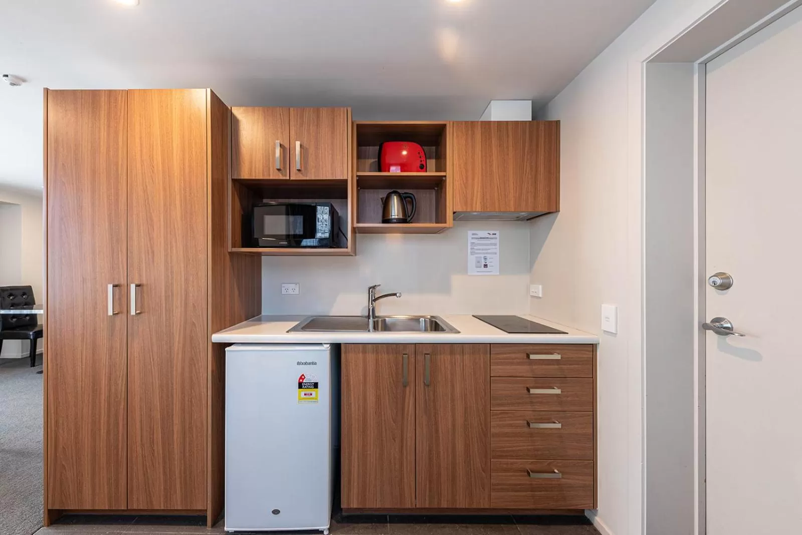 Kitchen or kitchenette in 311 Motel Riccarton