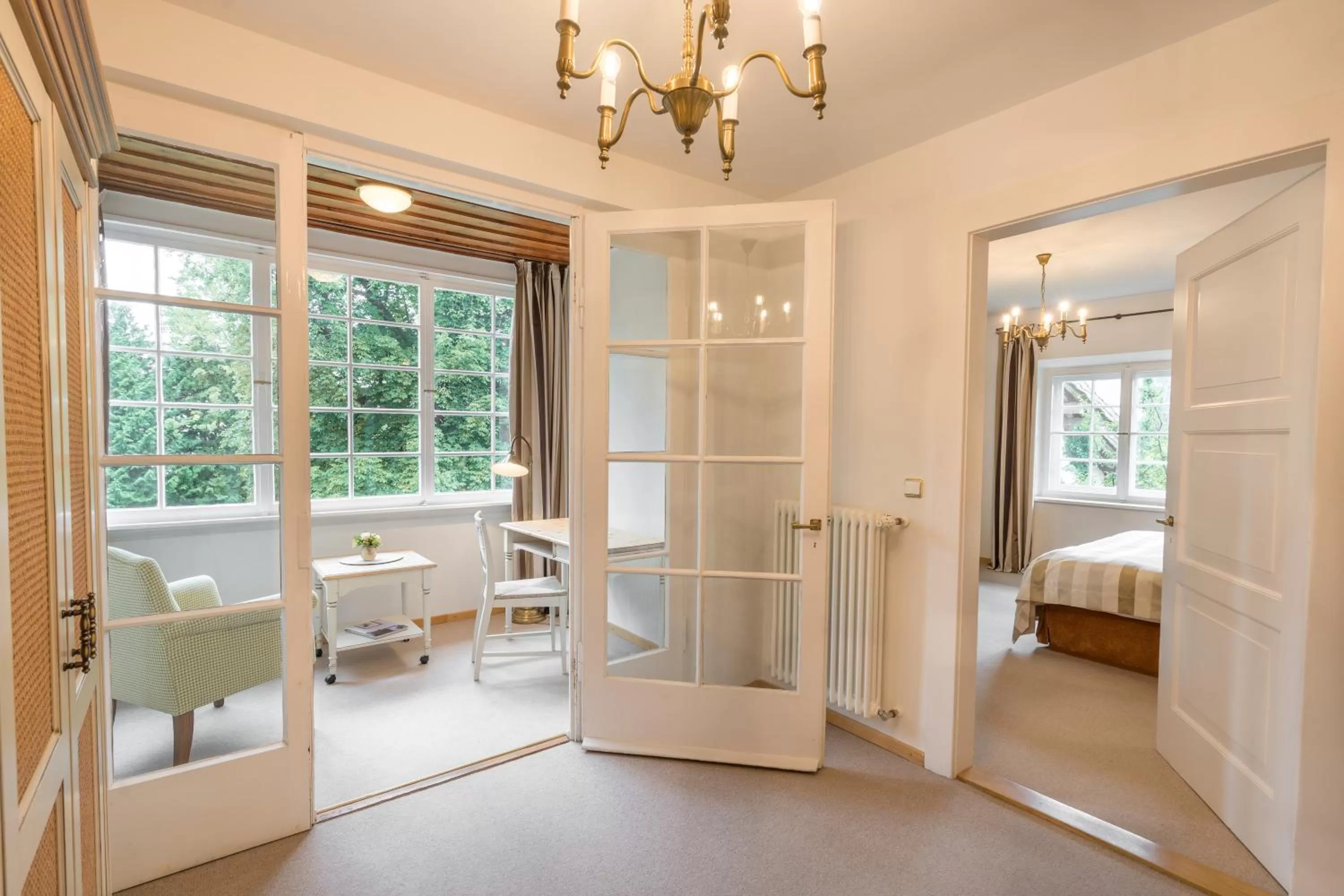 Living room, Bed in Geldernhaus Hotel garni