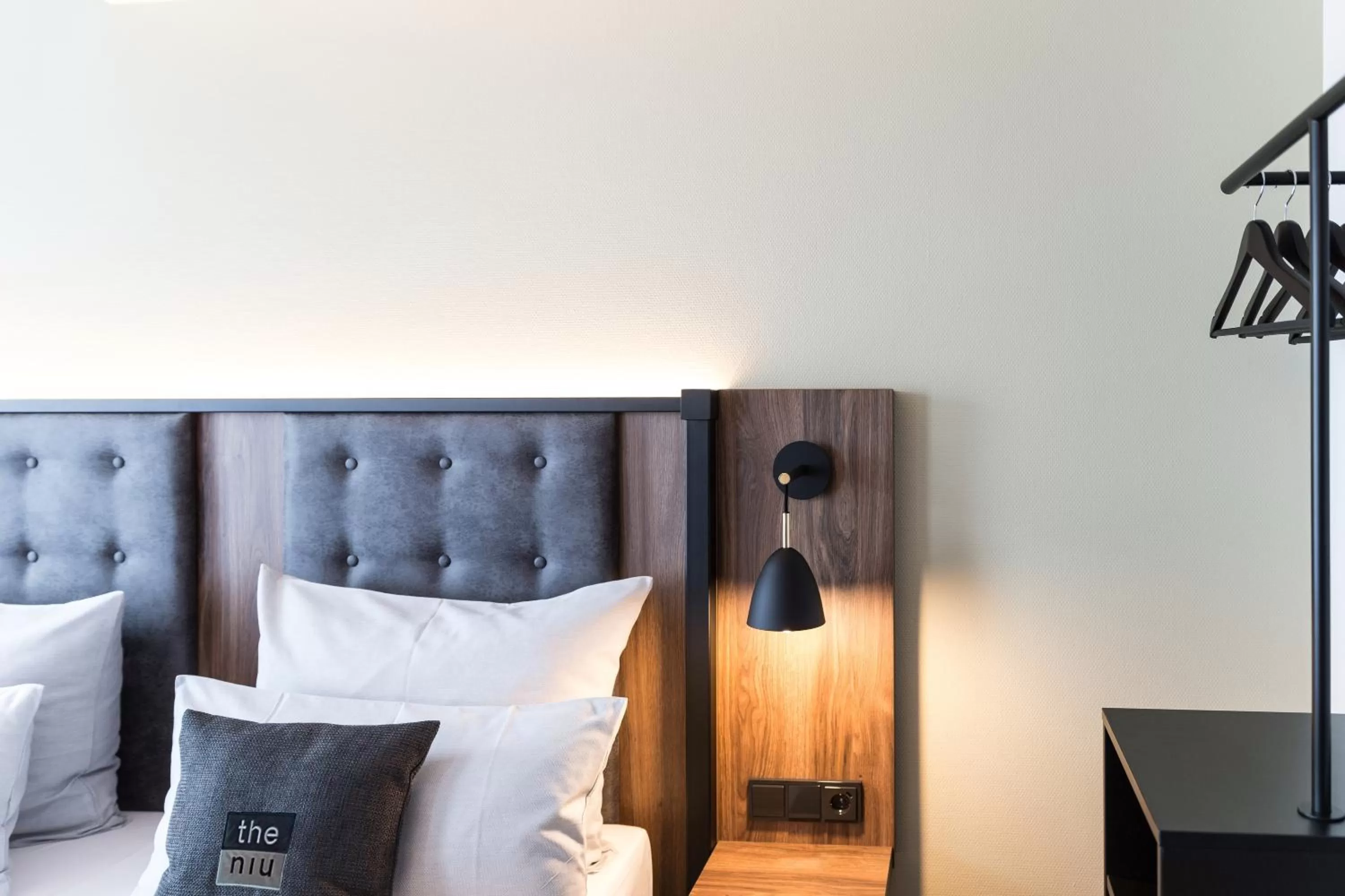 Decorative detail, Bed in Holiday Inn - the niu, Saddle Fürth by IHG