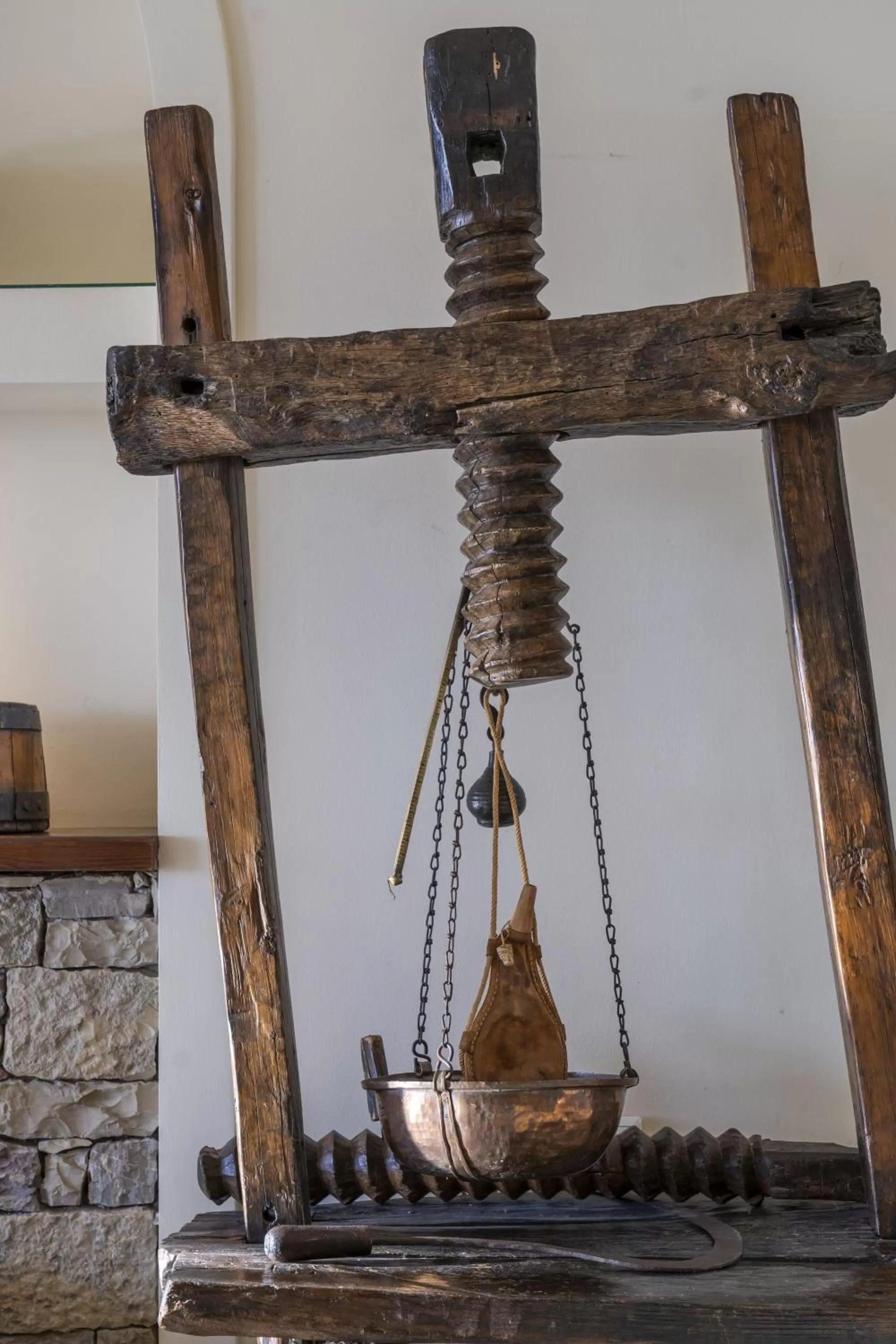 Decorative detail in Anemolia Mountain Resort