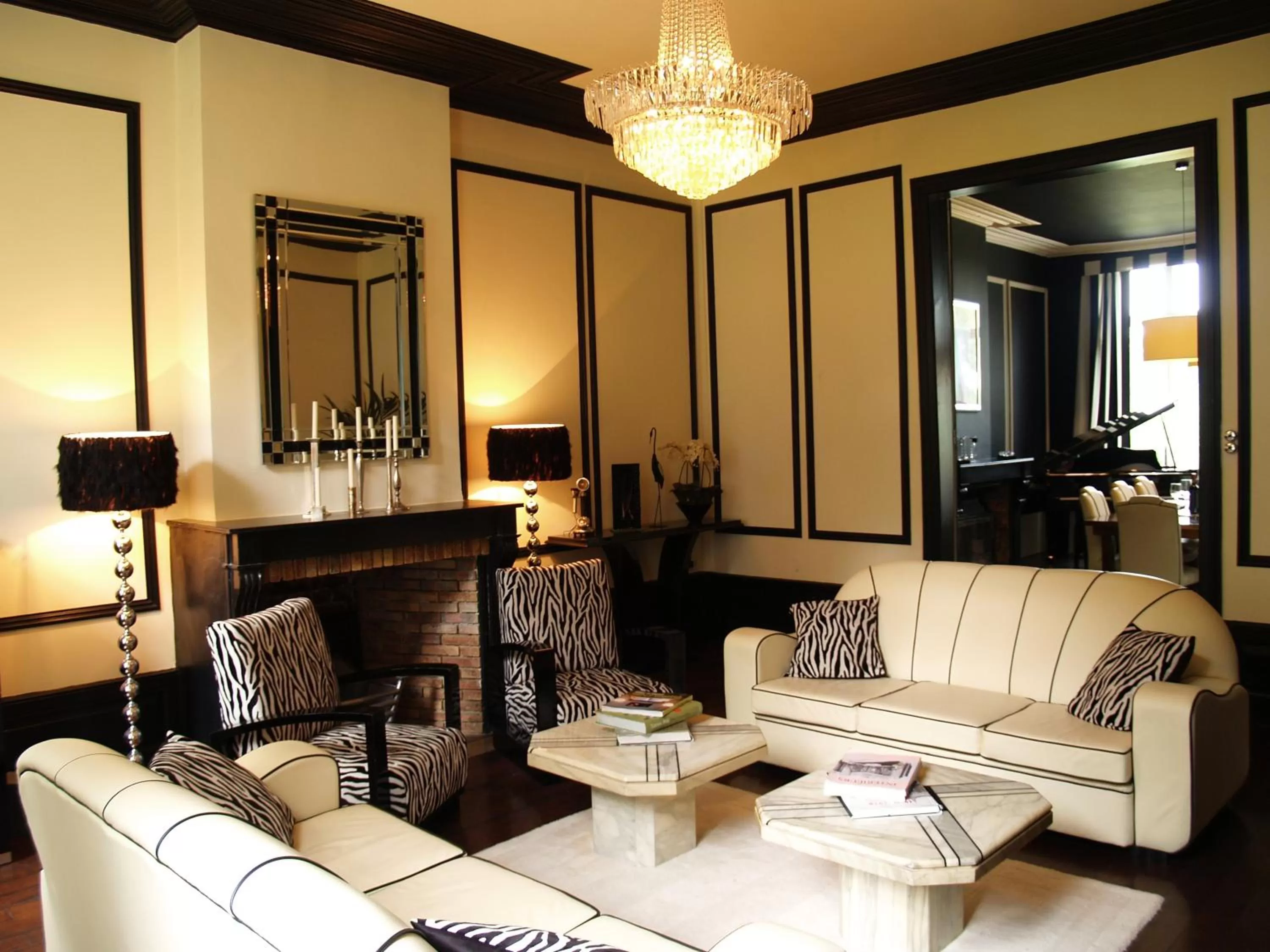 Living room in Maison De Plumes