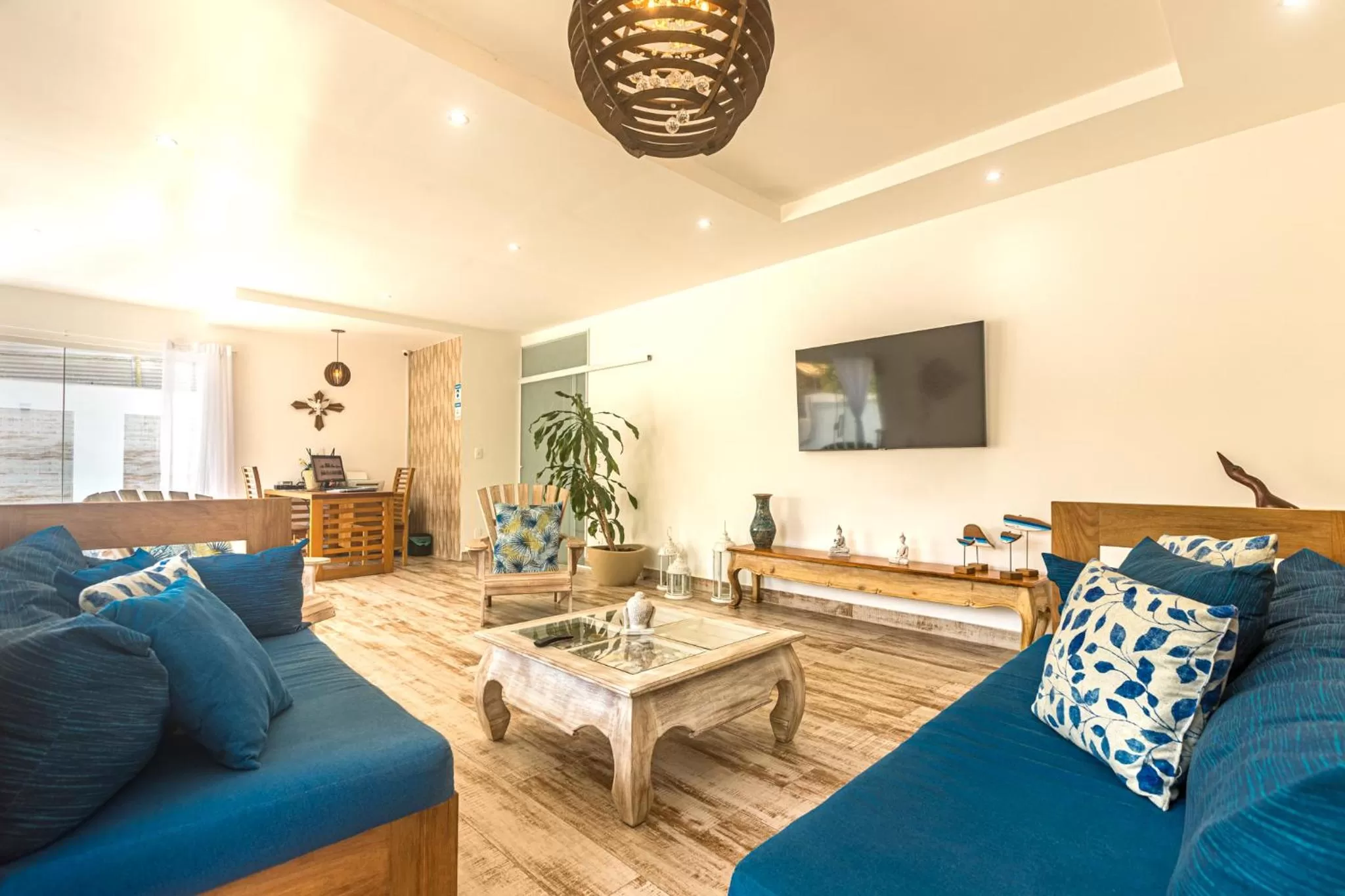 Lobby or reception in Pousada Maktub