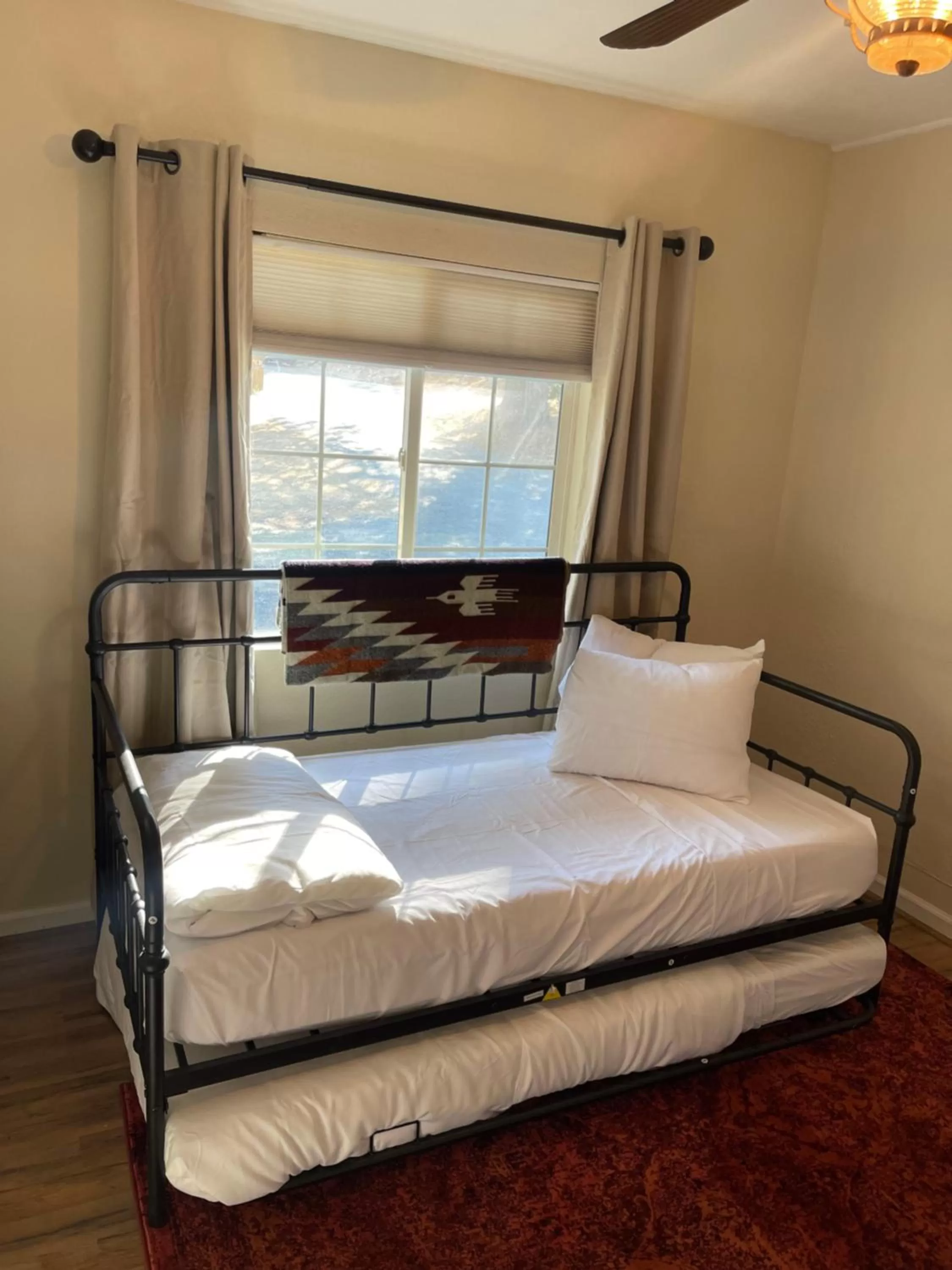 Bed in Yosemite Basecamp