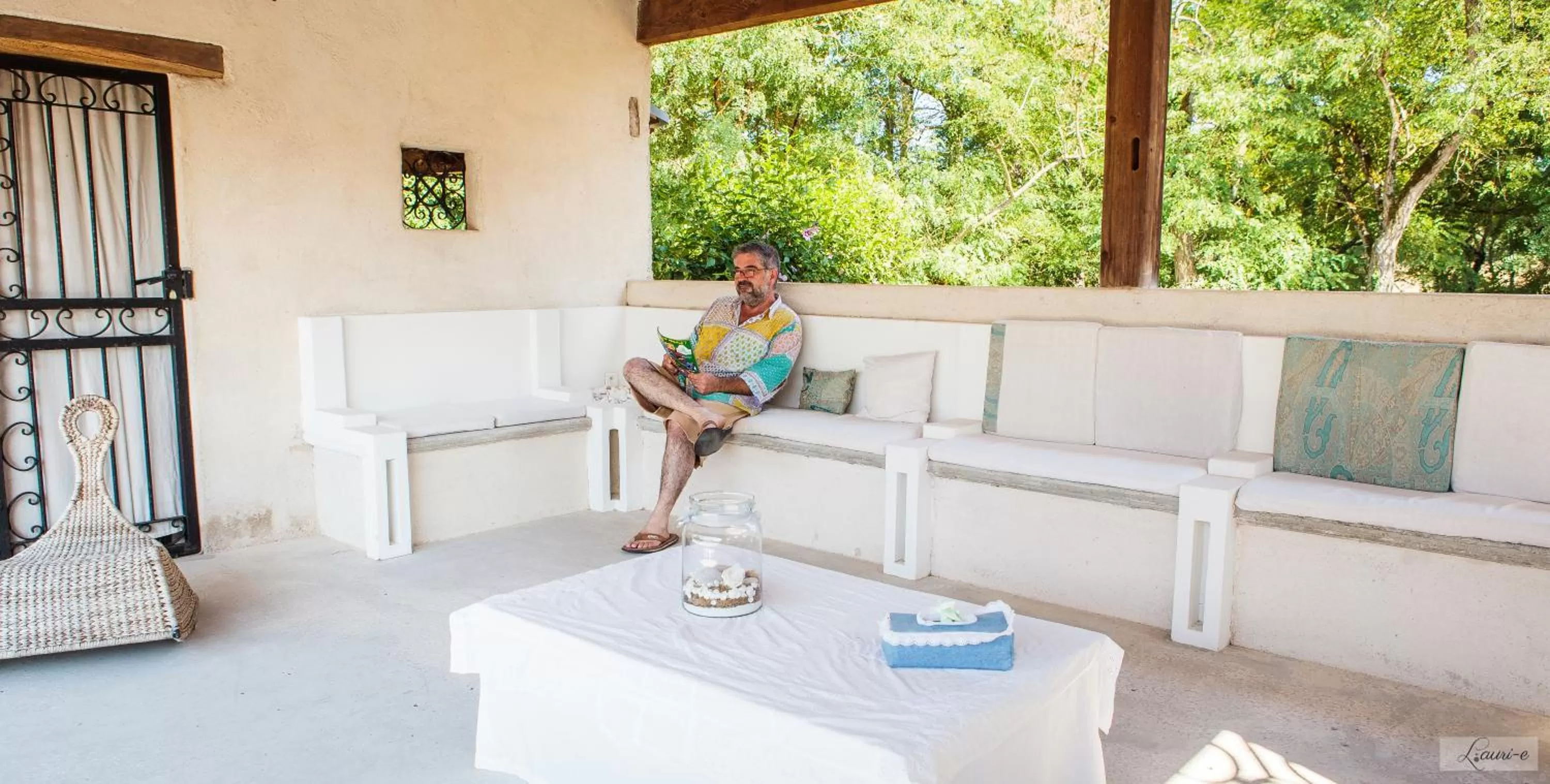 Patio in La Fréjade