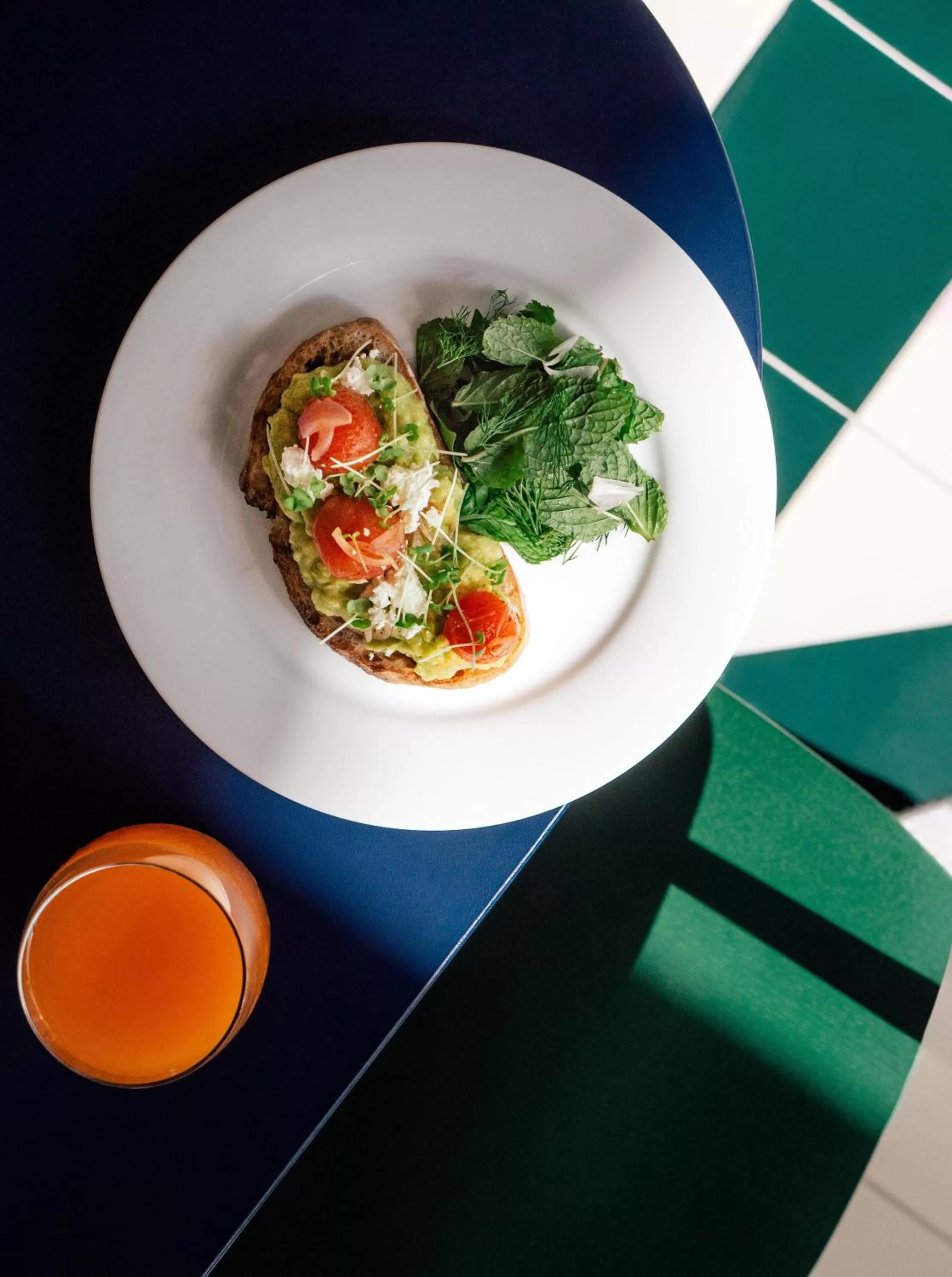 Food and drinks in The Standard, Bangkok Mahanakhon