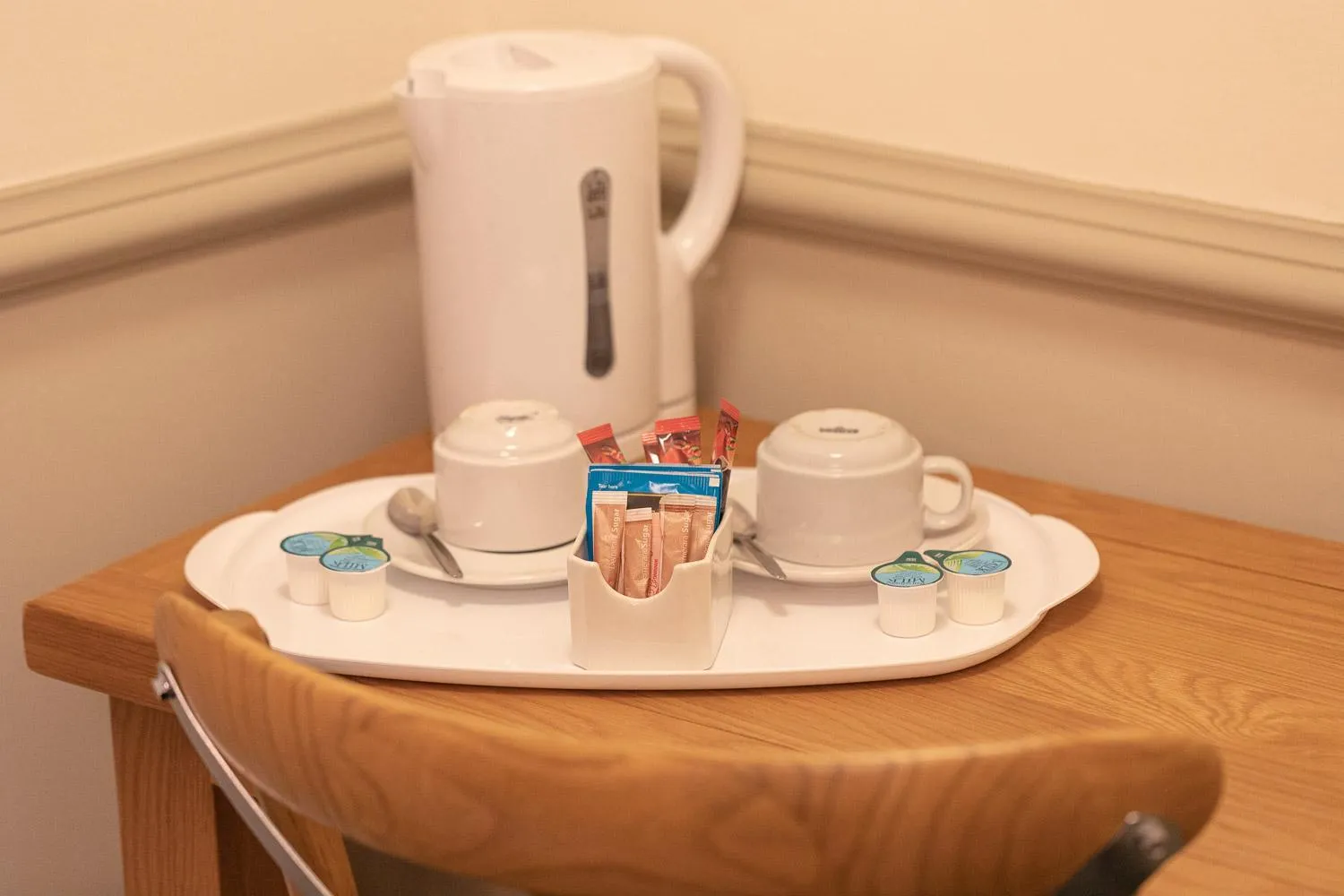 Coffee/tea facilities in The New Inn by Roomsbooked