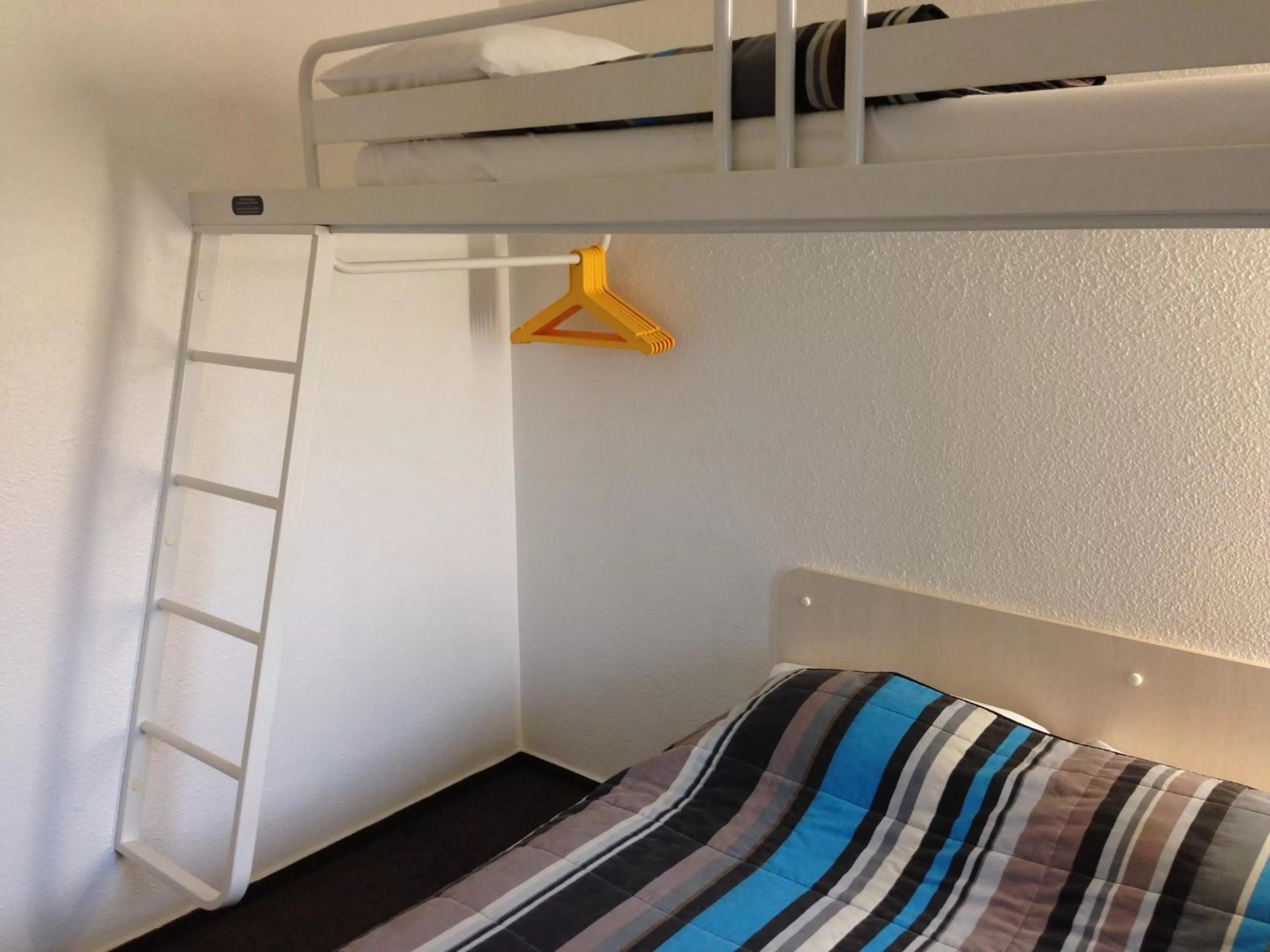 Bedroom, Bed in hotelF1 Saint Etienne Est La Grand Croix