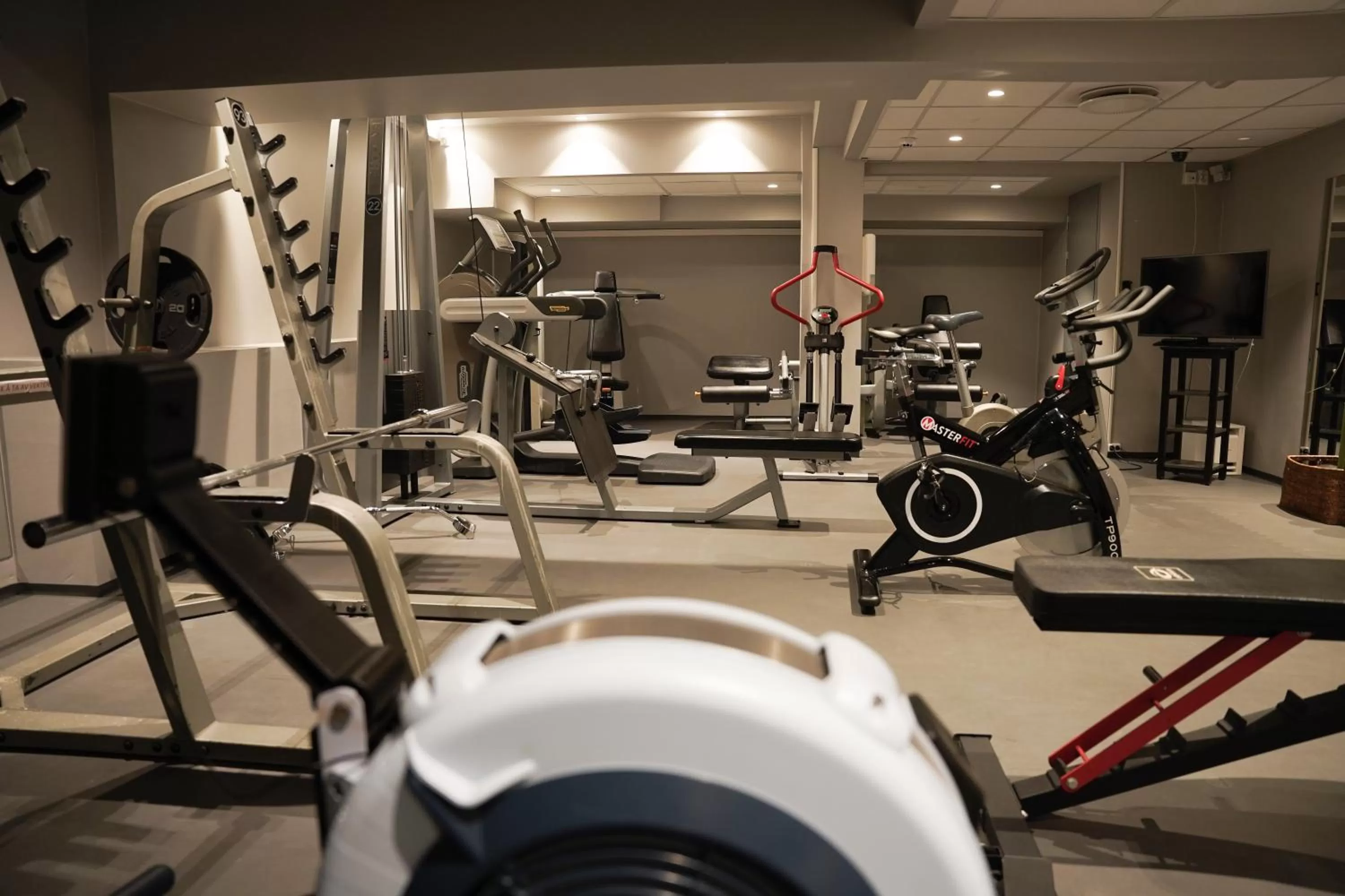 Fitness centre/facilities in Home Hotel Bastion