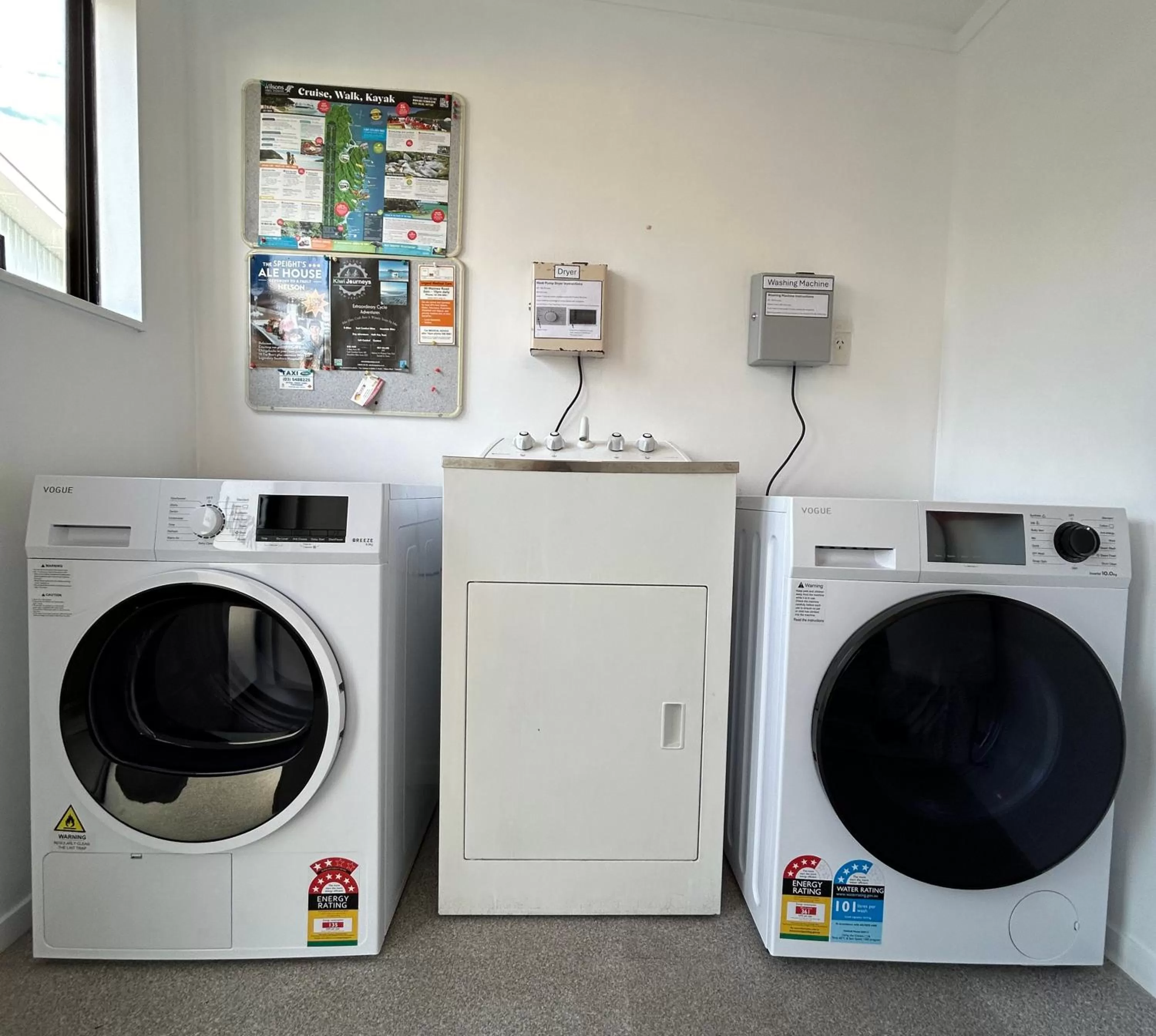 laundry in Arcadia Motel