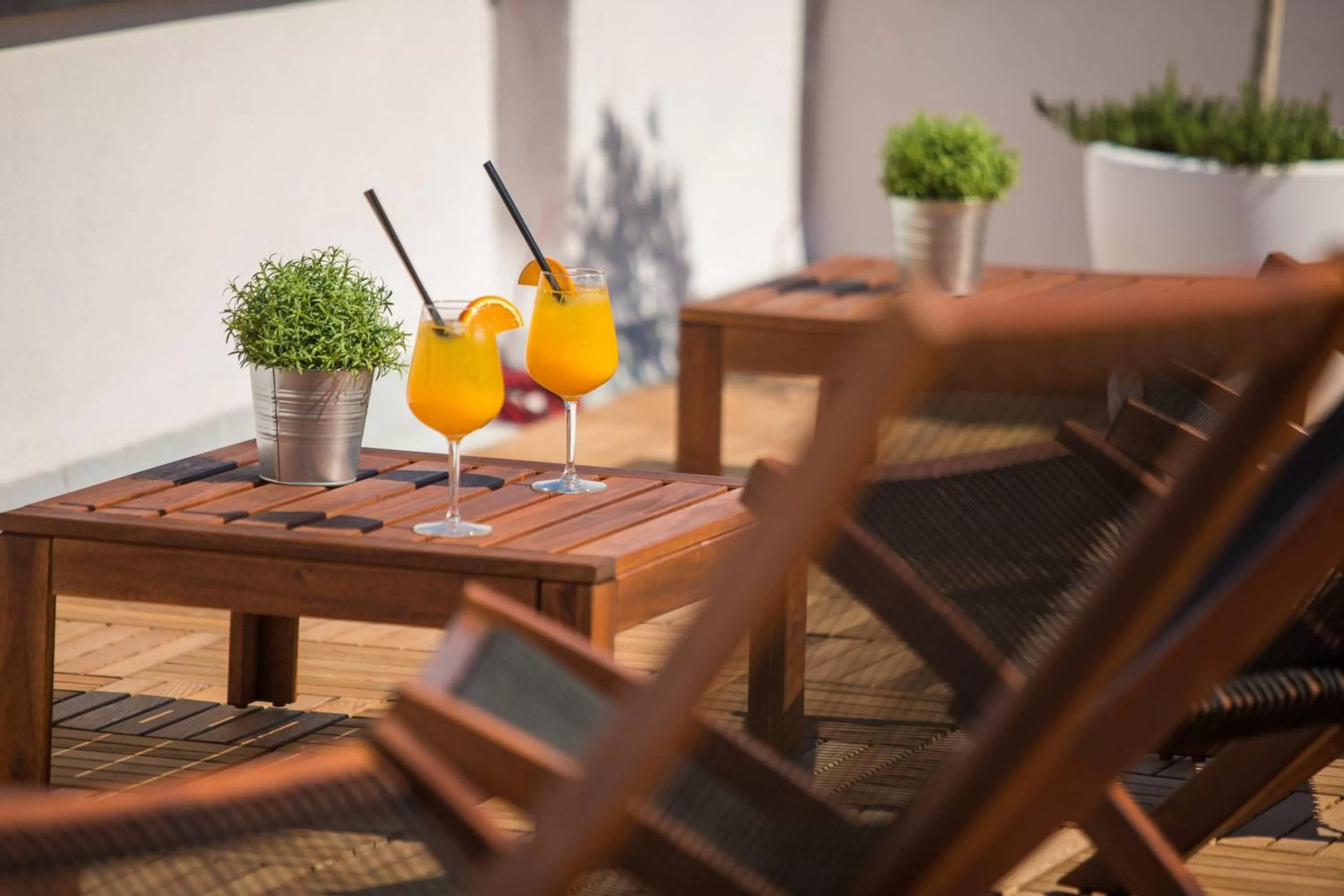 Patio in Belvedere Luxury Rooms - Breathtaking View