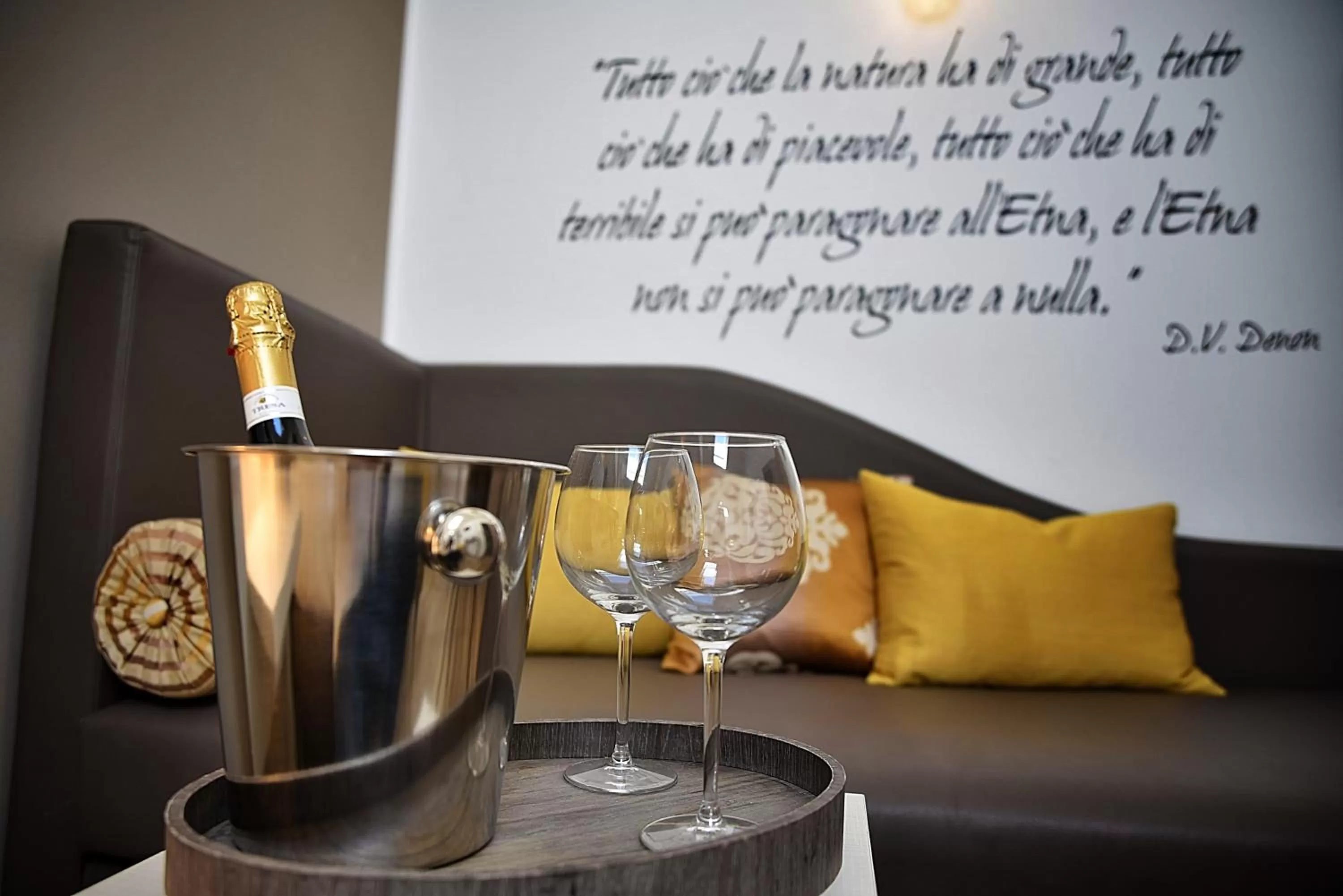 Bedroom, Drinks in Palazzo Sisto Exclusive Rooms