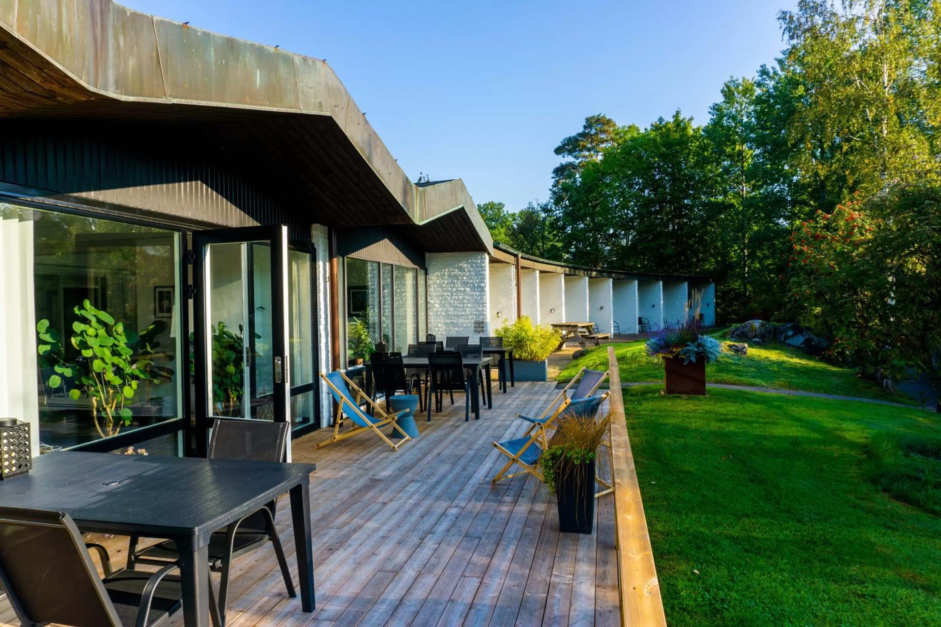 Balcony/Terrace in Hotell Solhem Park