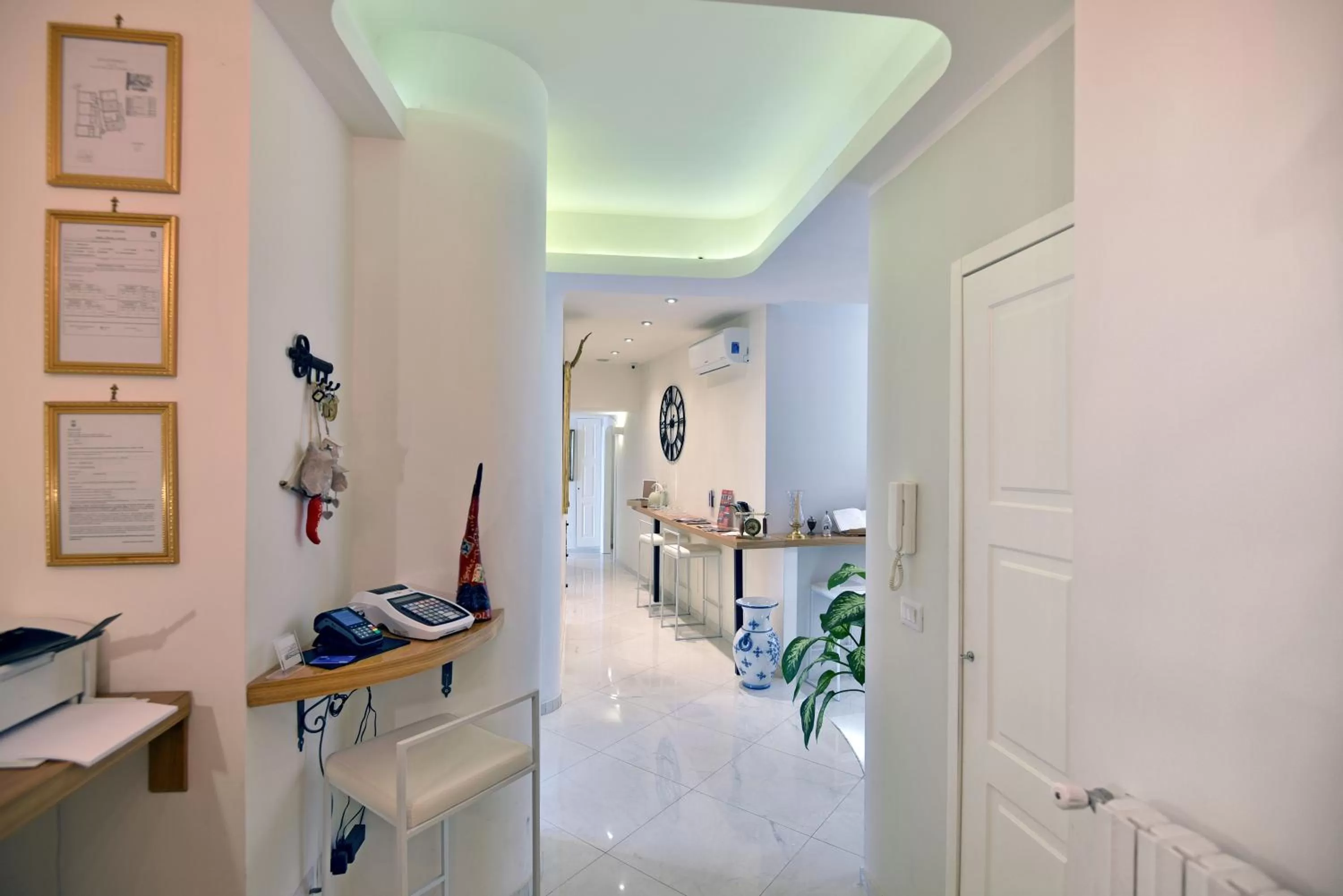 Lobby or reception in Residenza Borbonica