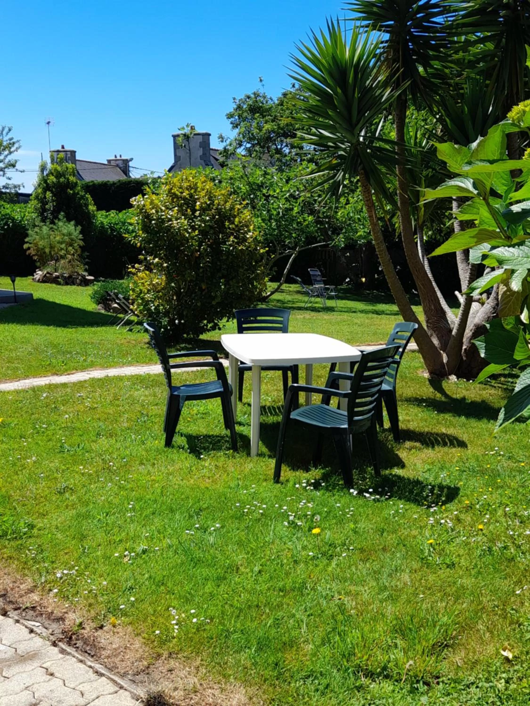 Garden in Les Hortensias - Chambres d'Hôtes