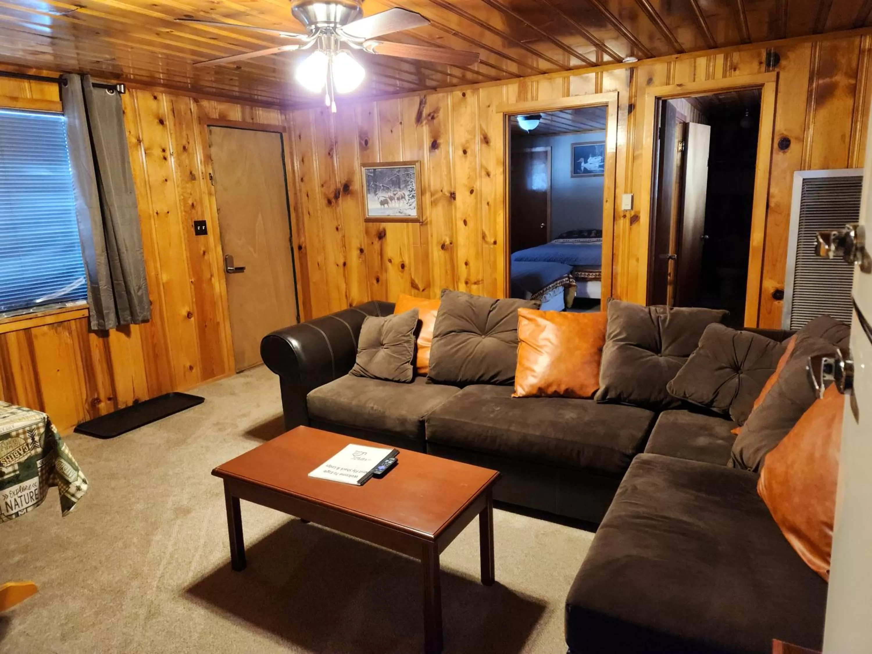 TV and multimedia in Eagle Nest Fly Shack & Lodge