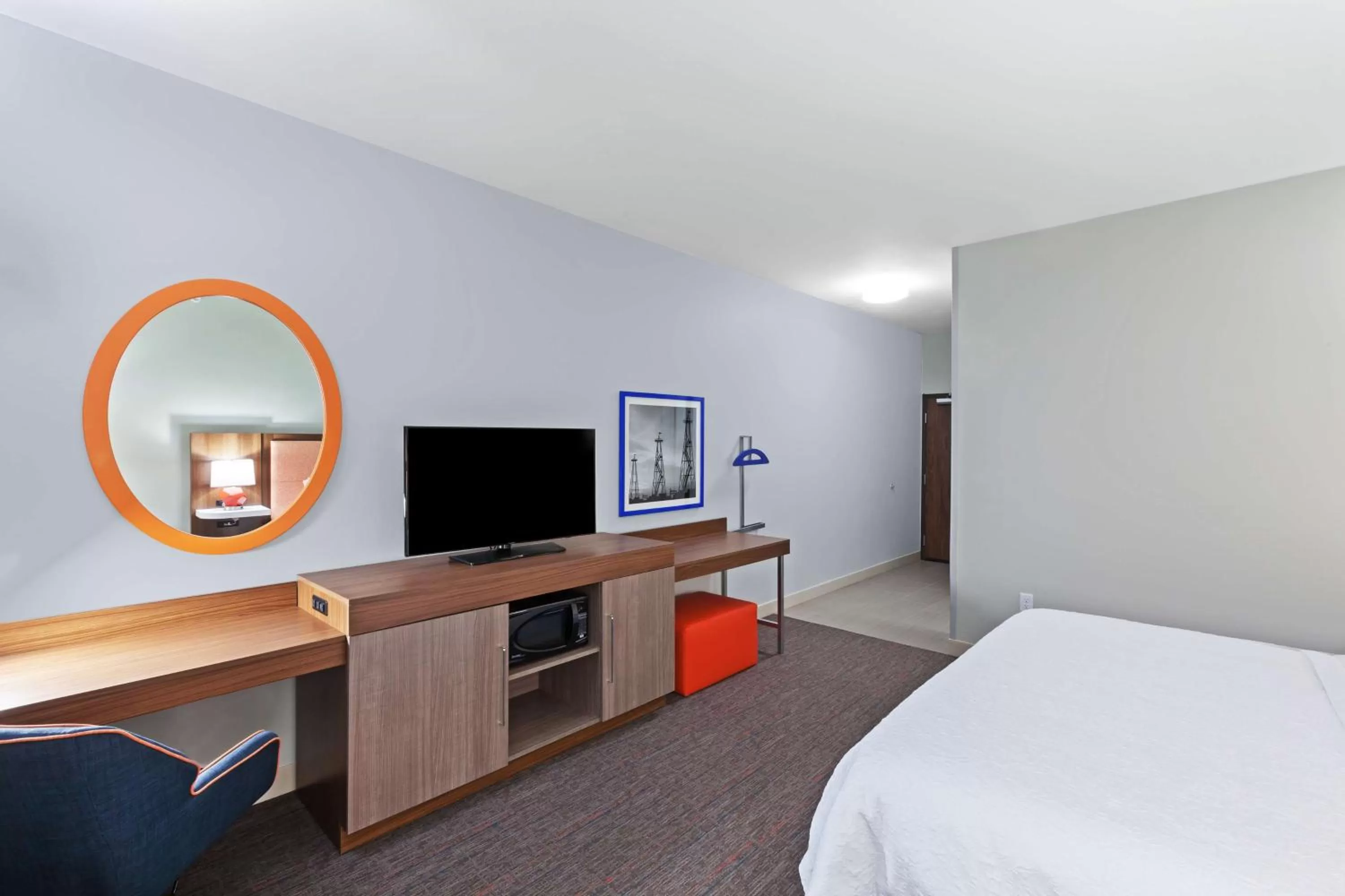 Bedroom, Bed in Hampton Inn Ozona