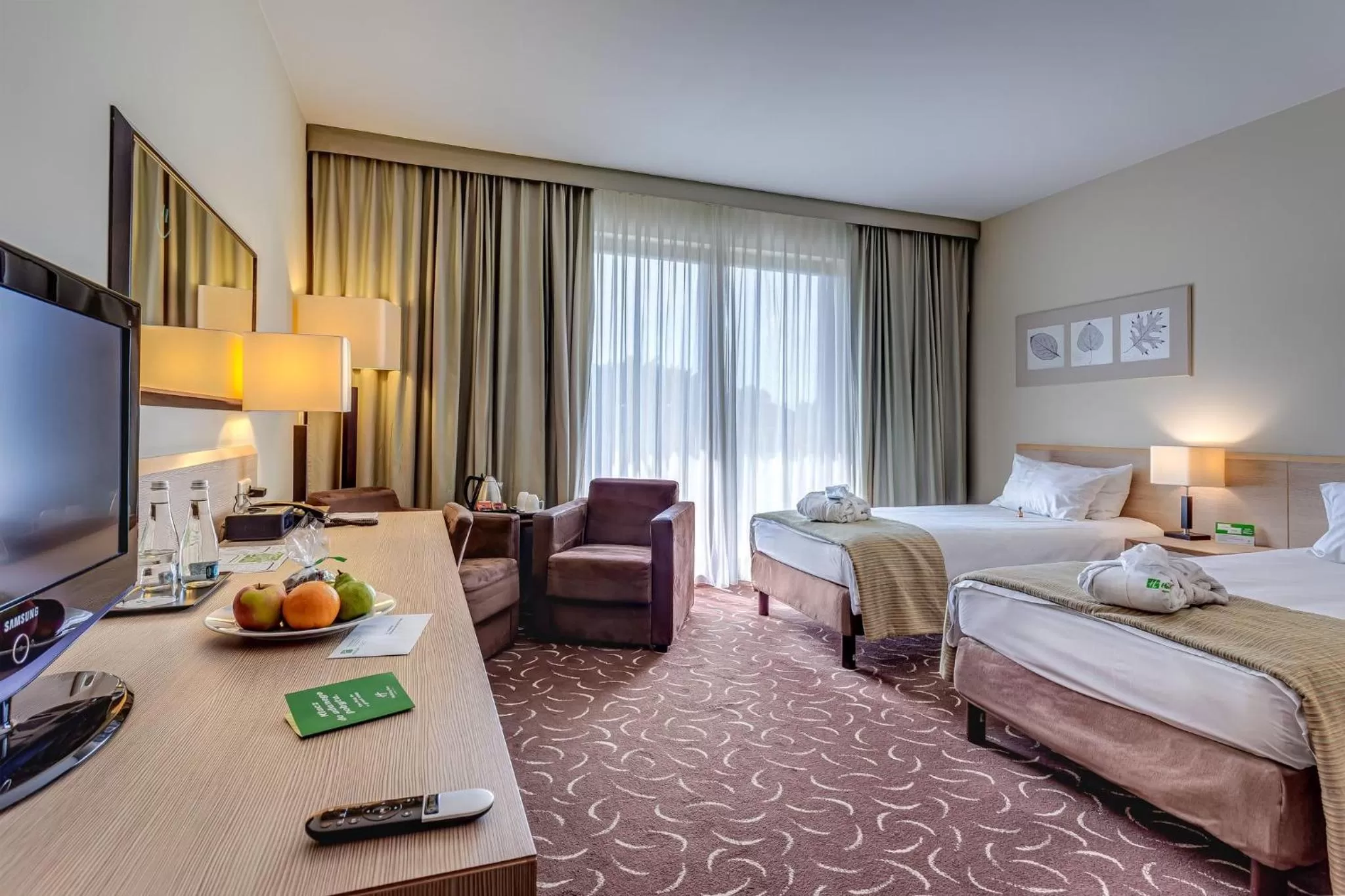 Photo of the whole room, Bed in Holiday Inn Resort Warsaw Józefów by IHG