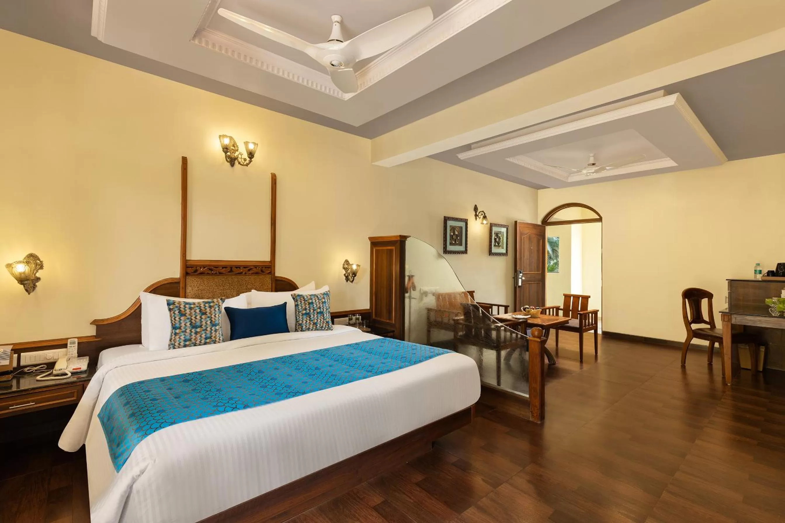 Photo of the whole room, Bed in Fortune Resort Benaulim Goa - Member ITC Hotels' Group
