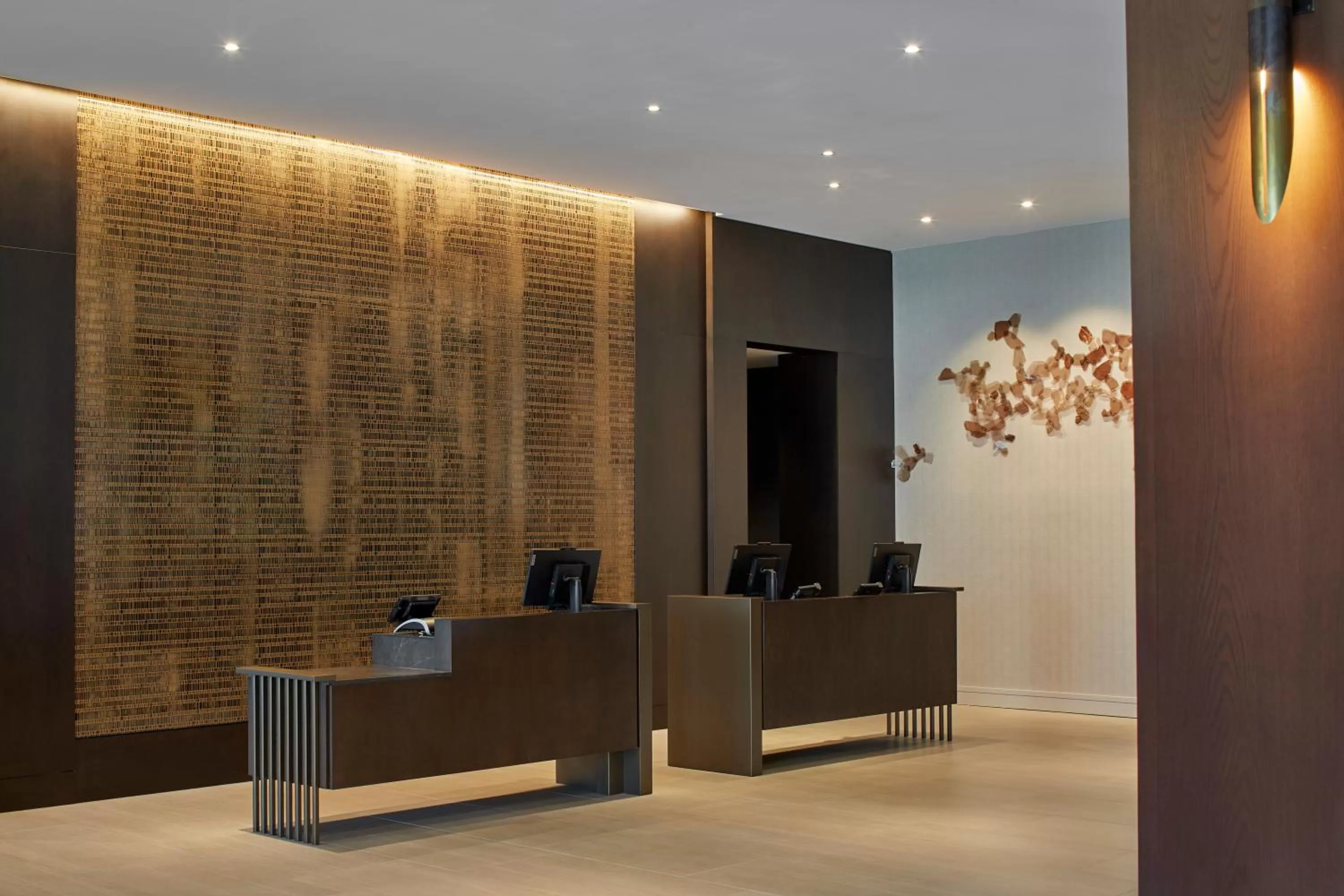 Lobby or reception in UNC Charlotte Marriott Hotel & Conference Center