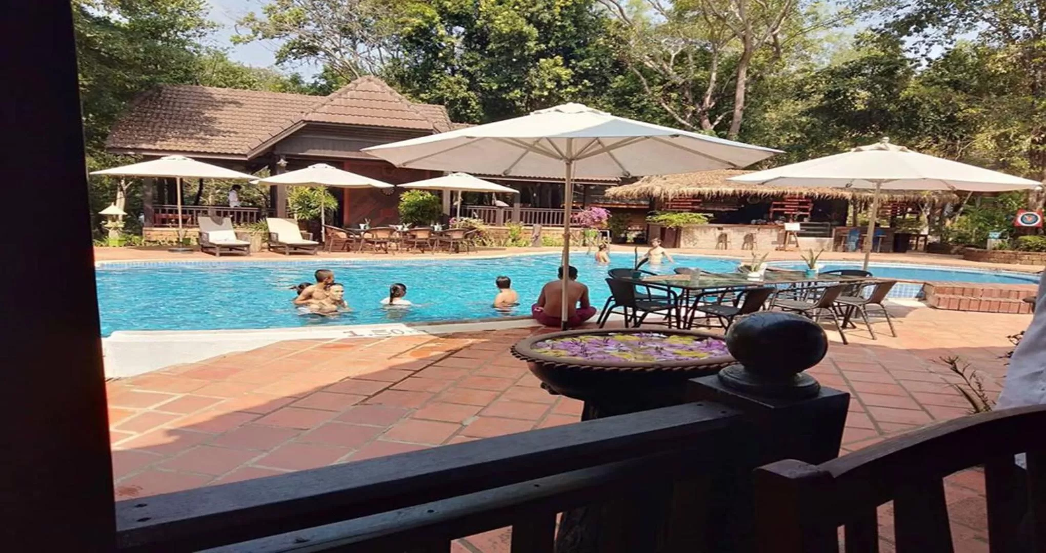 Swimming pool in Kirirom Hillside Resort