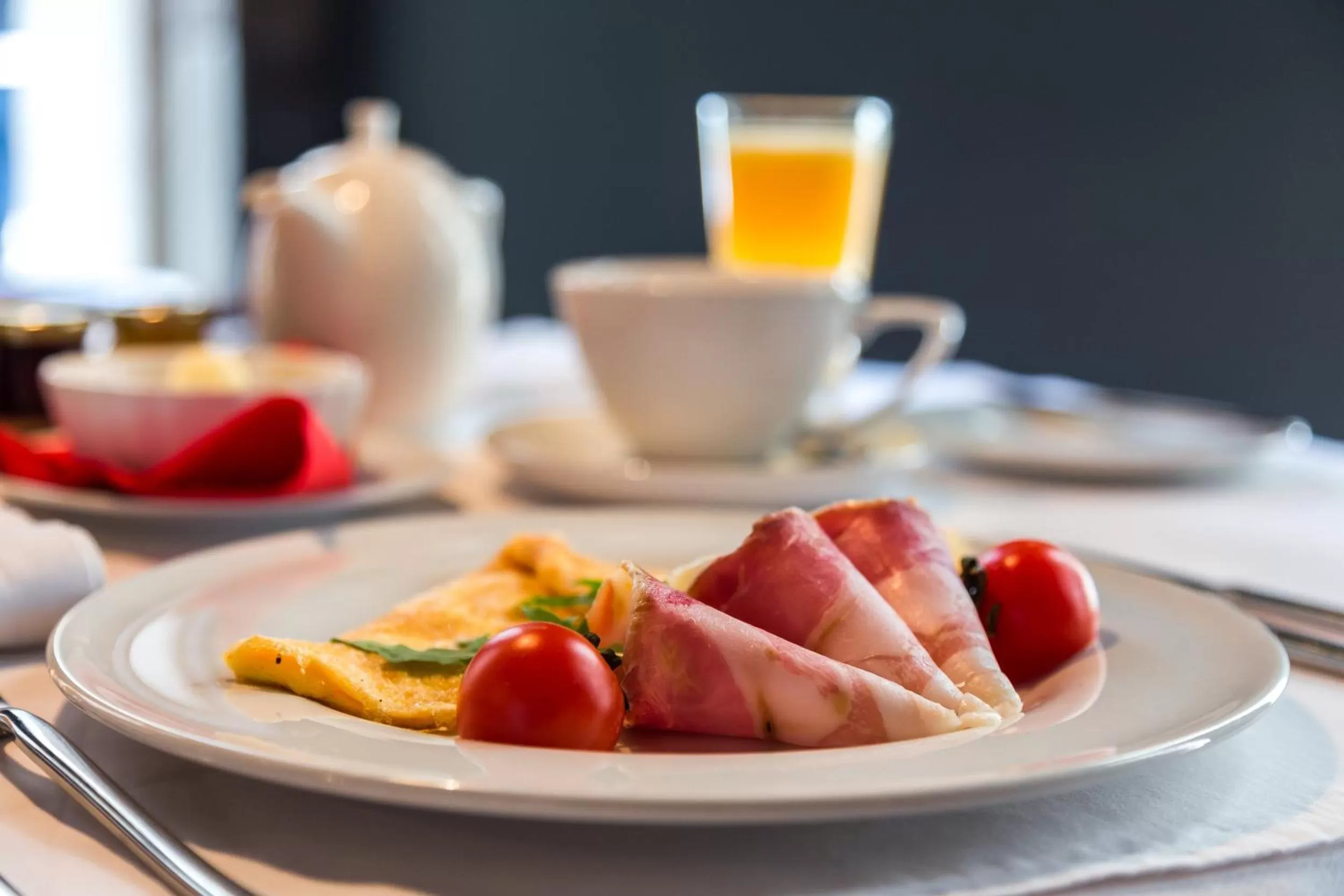 Food close-up in Boutique Hotel Hippocampus
