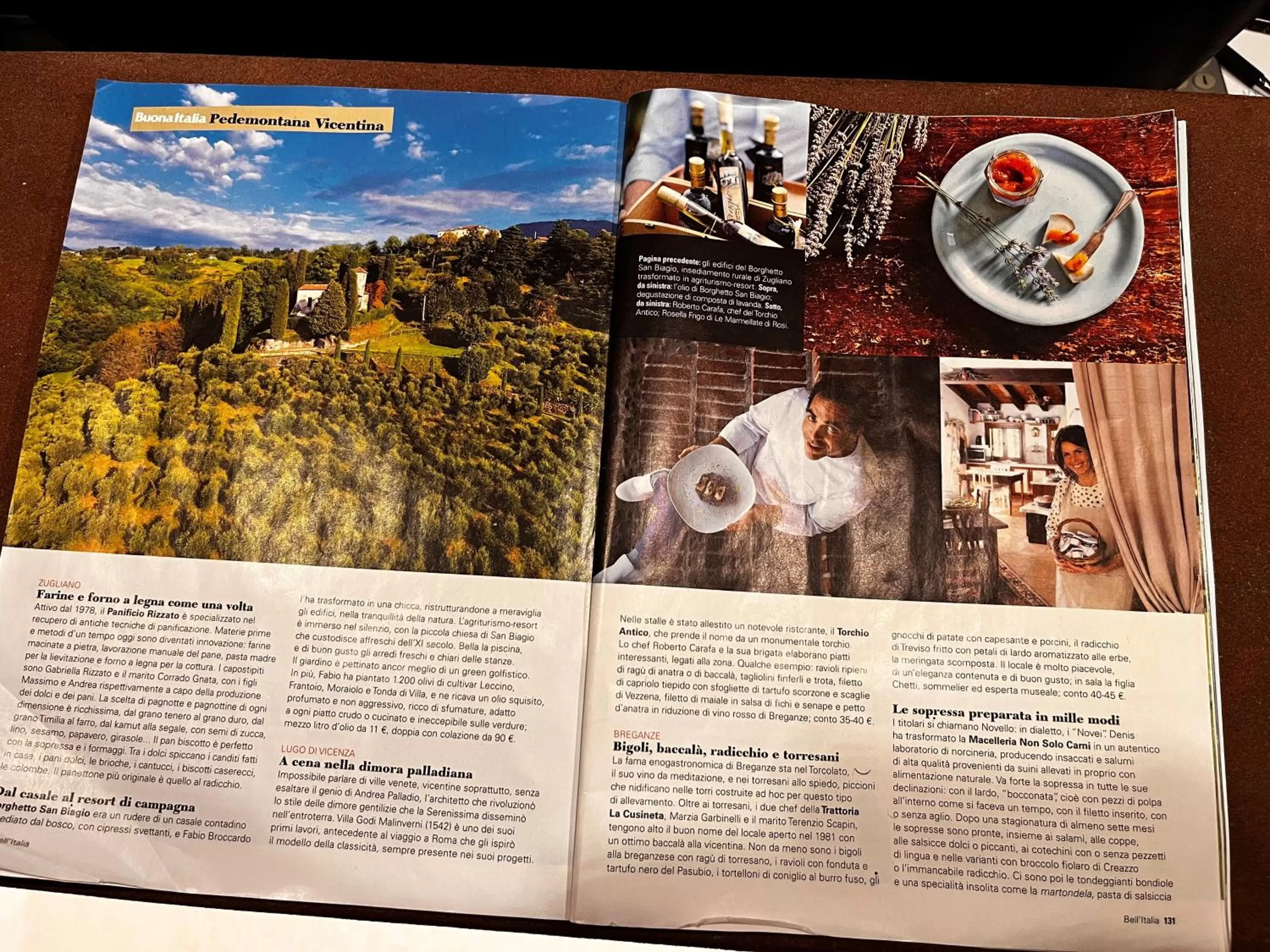 Text overlay in Borghetto San Biagio Relais Agriturismo