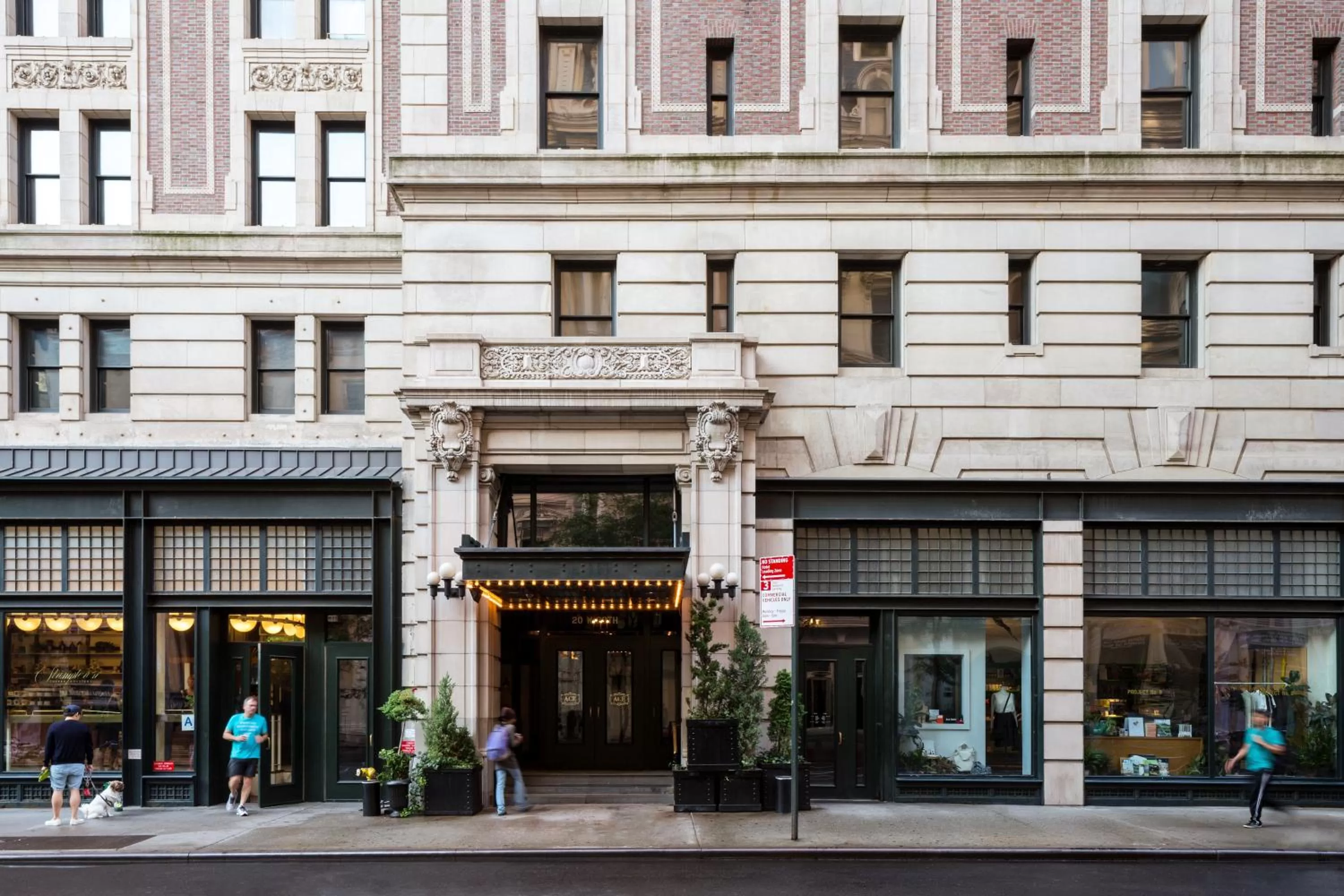 Facade/entrance in Ace Hotel New York
