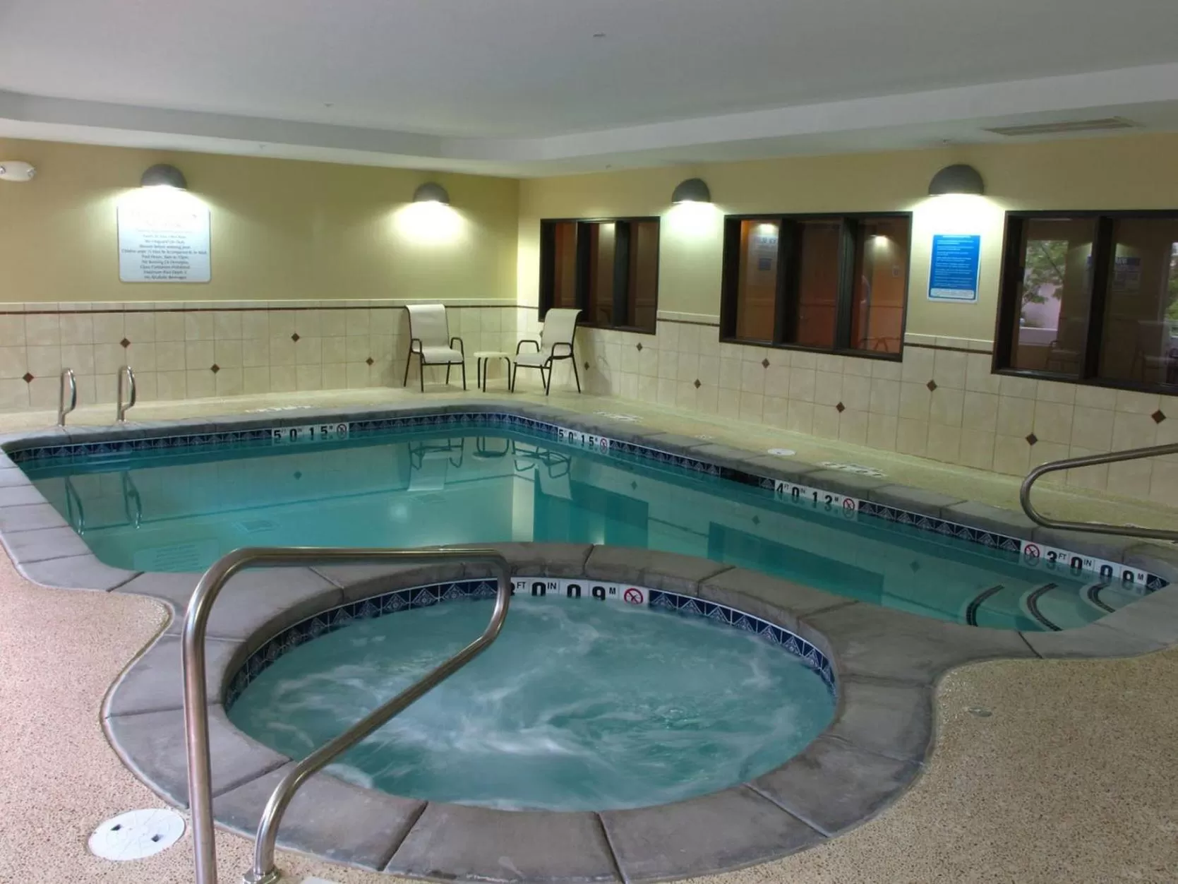 Swimming pool in Holiday Inn Express Salt Lake City South - Midvale by IHG