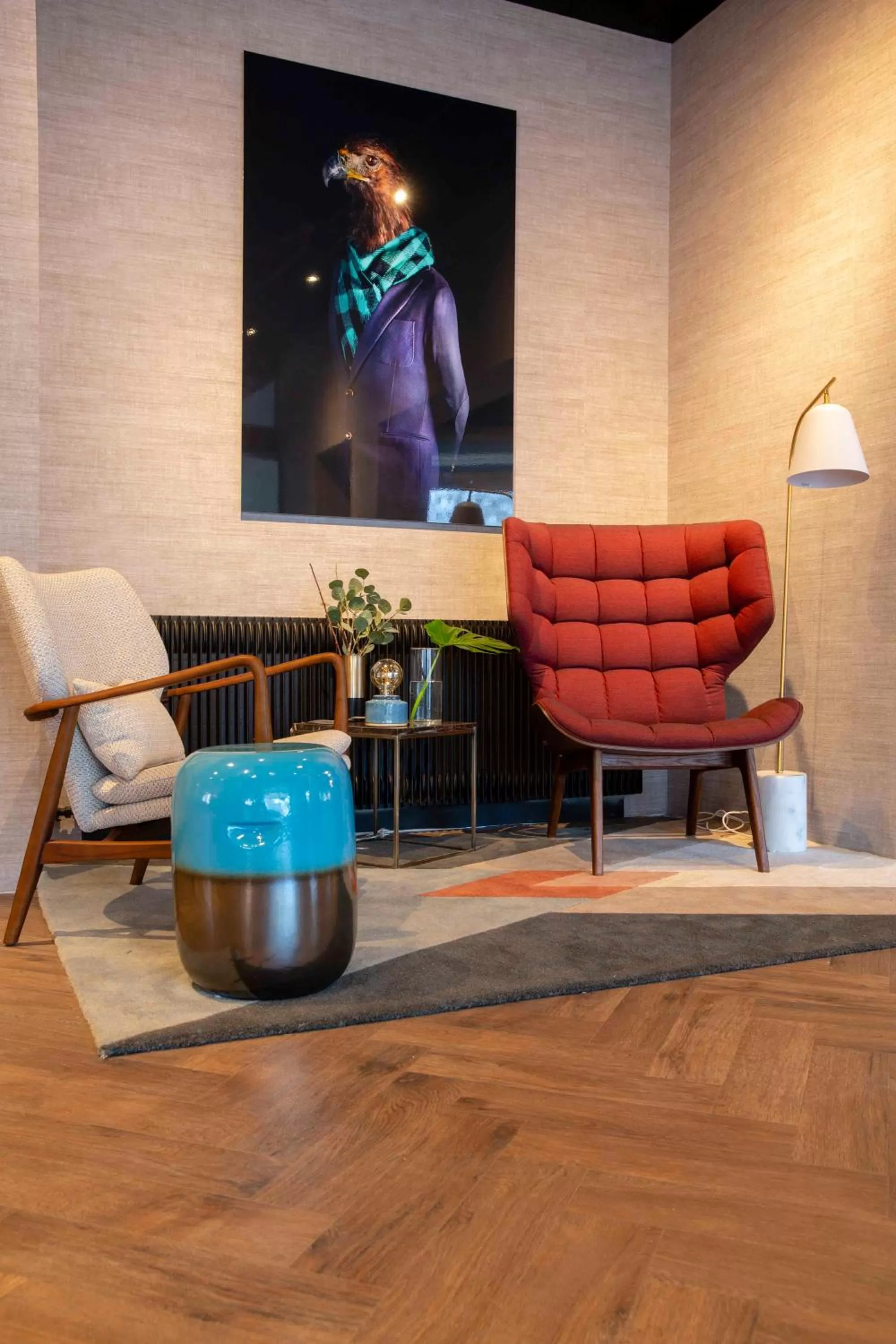 Living room in Hôtel Restaurant Vaillant Colmar Nord