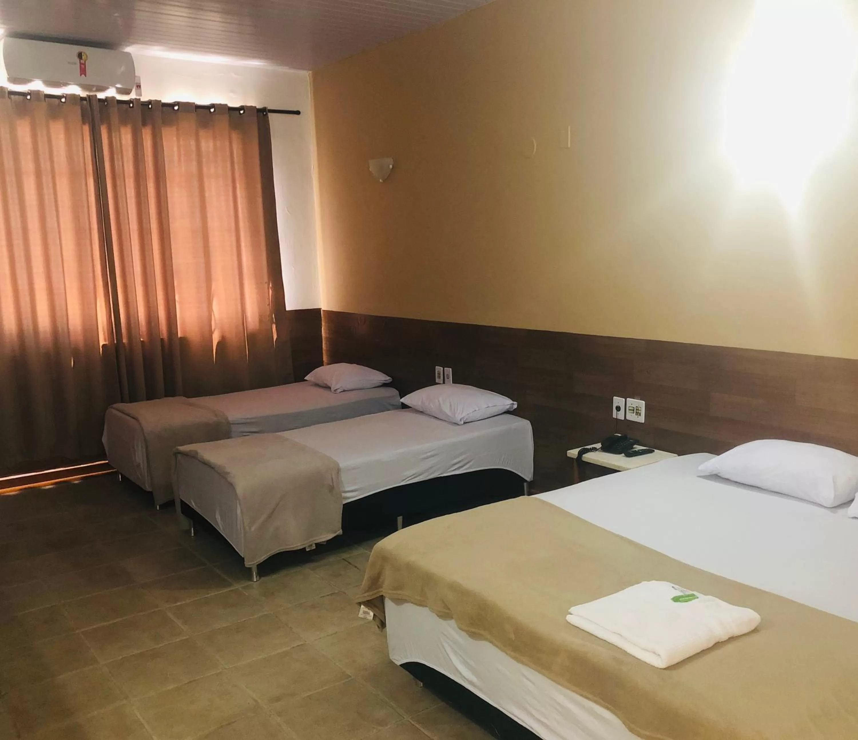 Bed in Bento palace hotel