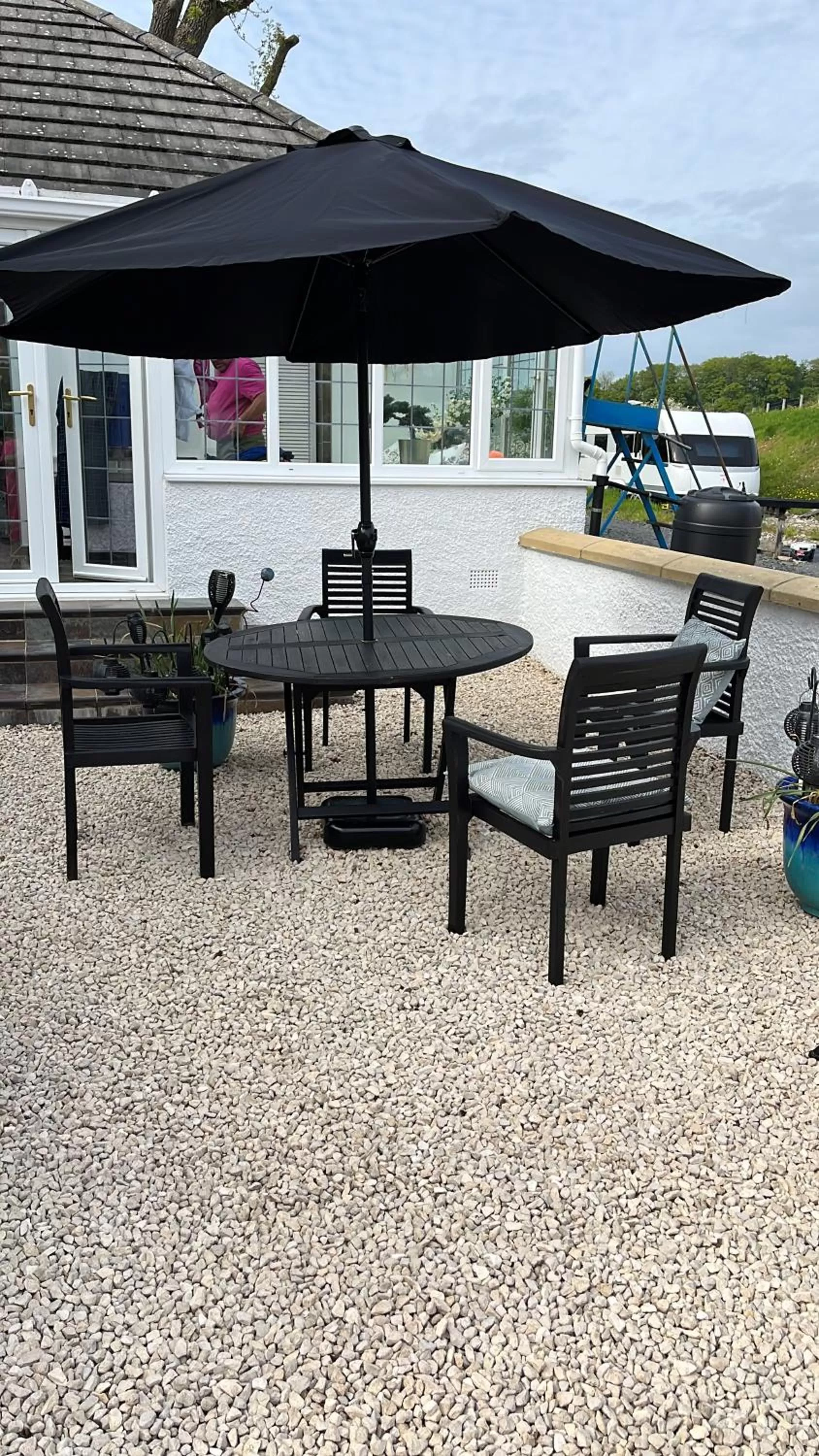 Dining area in Retreat at The Knowe Auchincruive Estate
