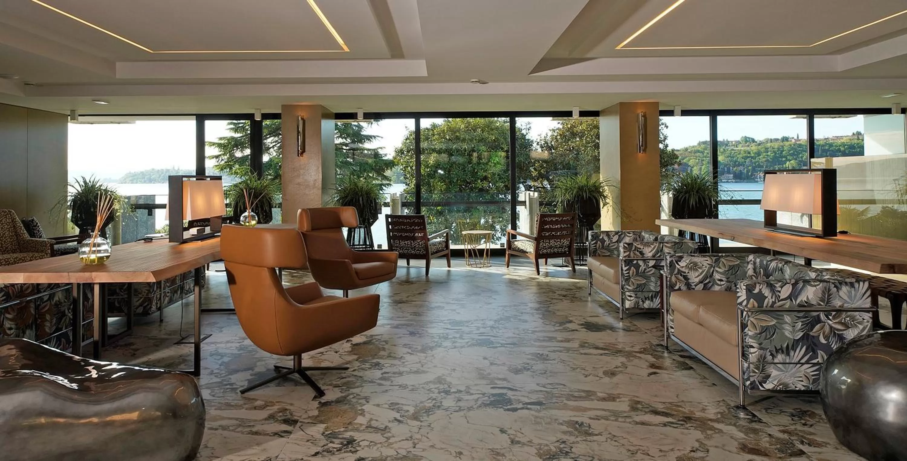 Lobby or reception in Hotel Salò du Parc