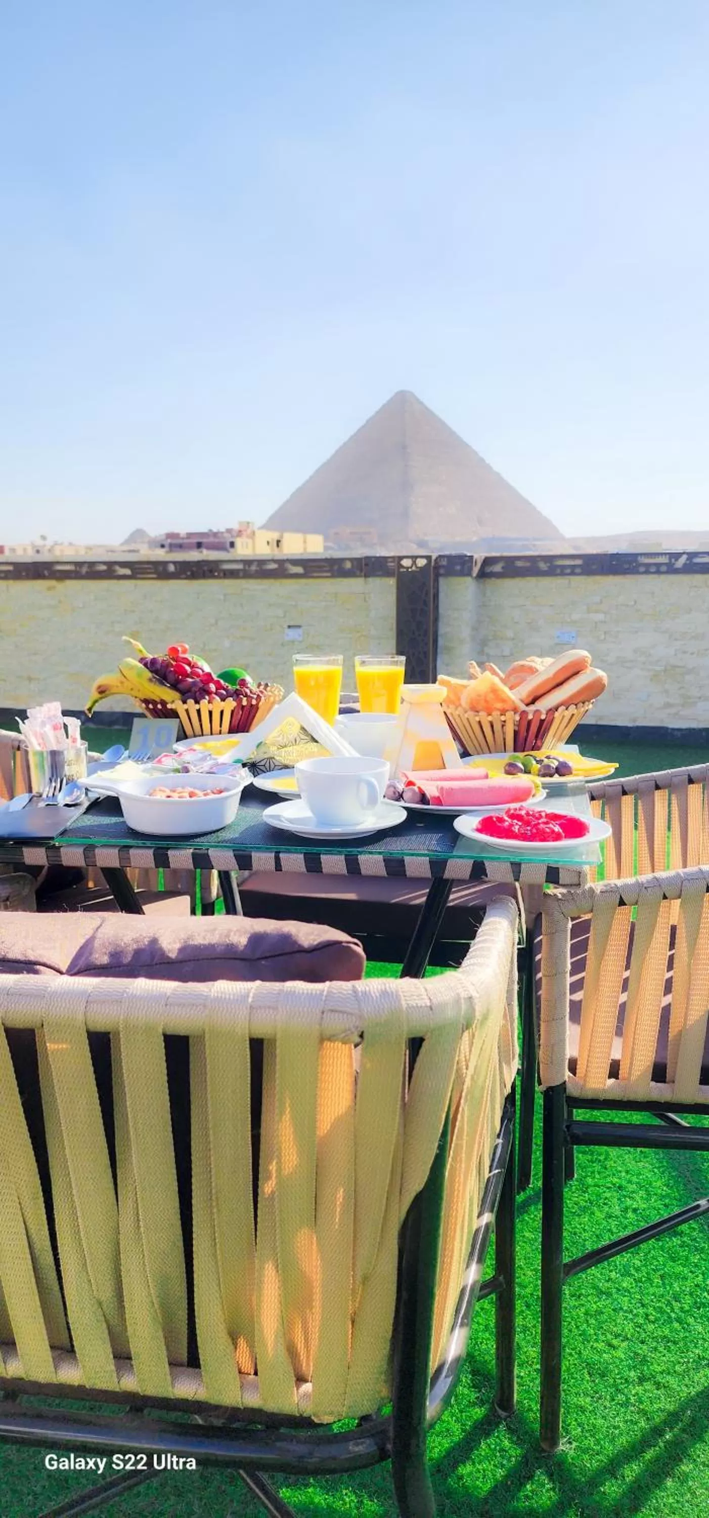 View (from property/room) in King Cheops Inn - Pyramid View