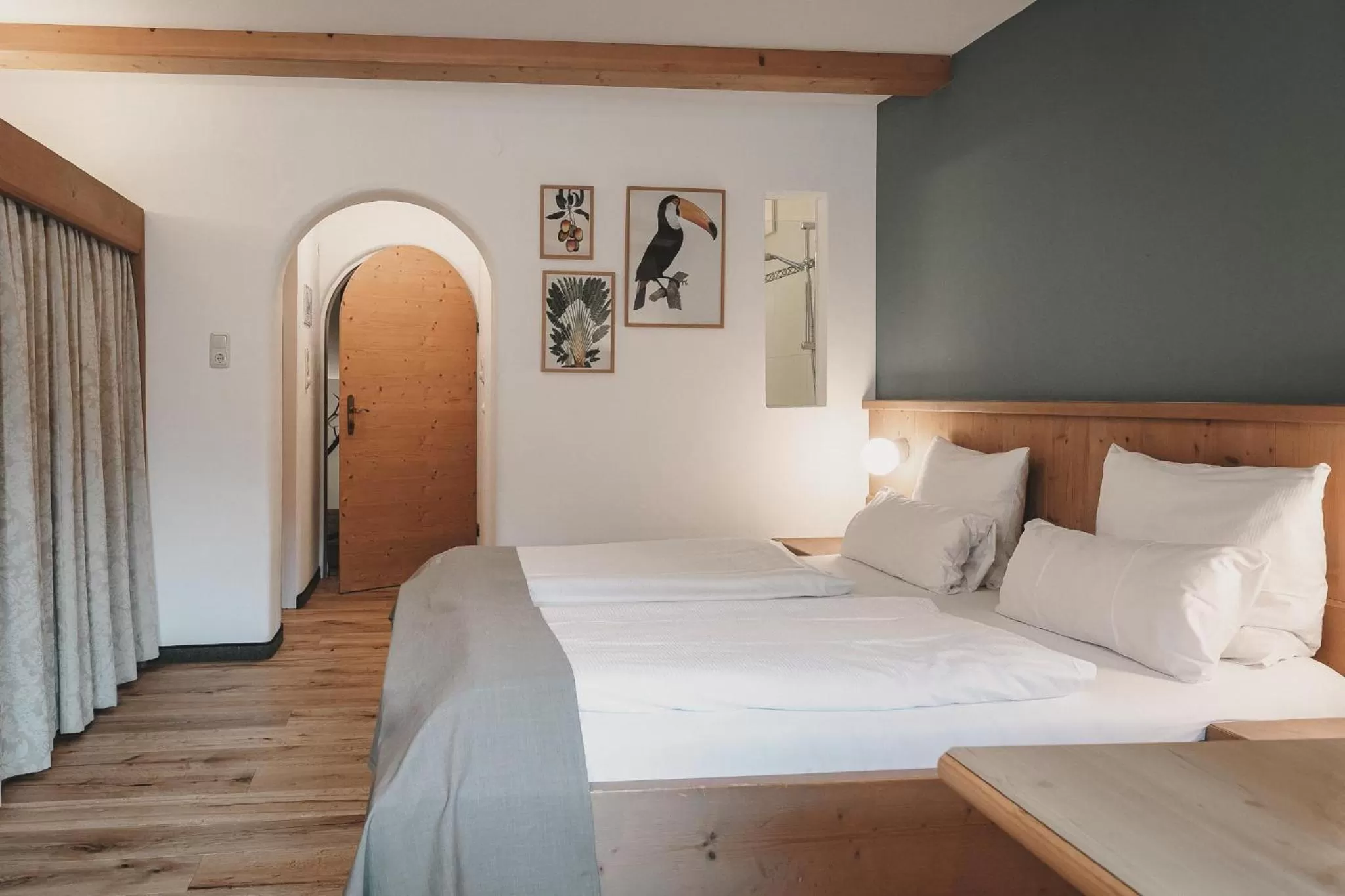 Photo of the whole room, Bed in Hotel & Appartements Tiroler Buam